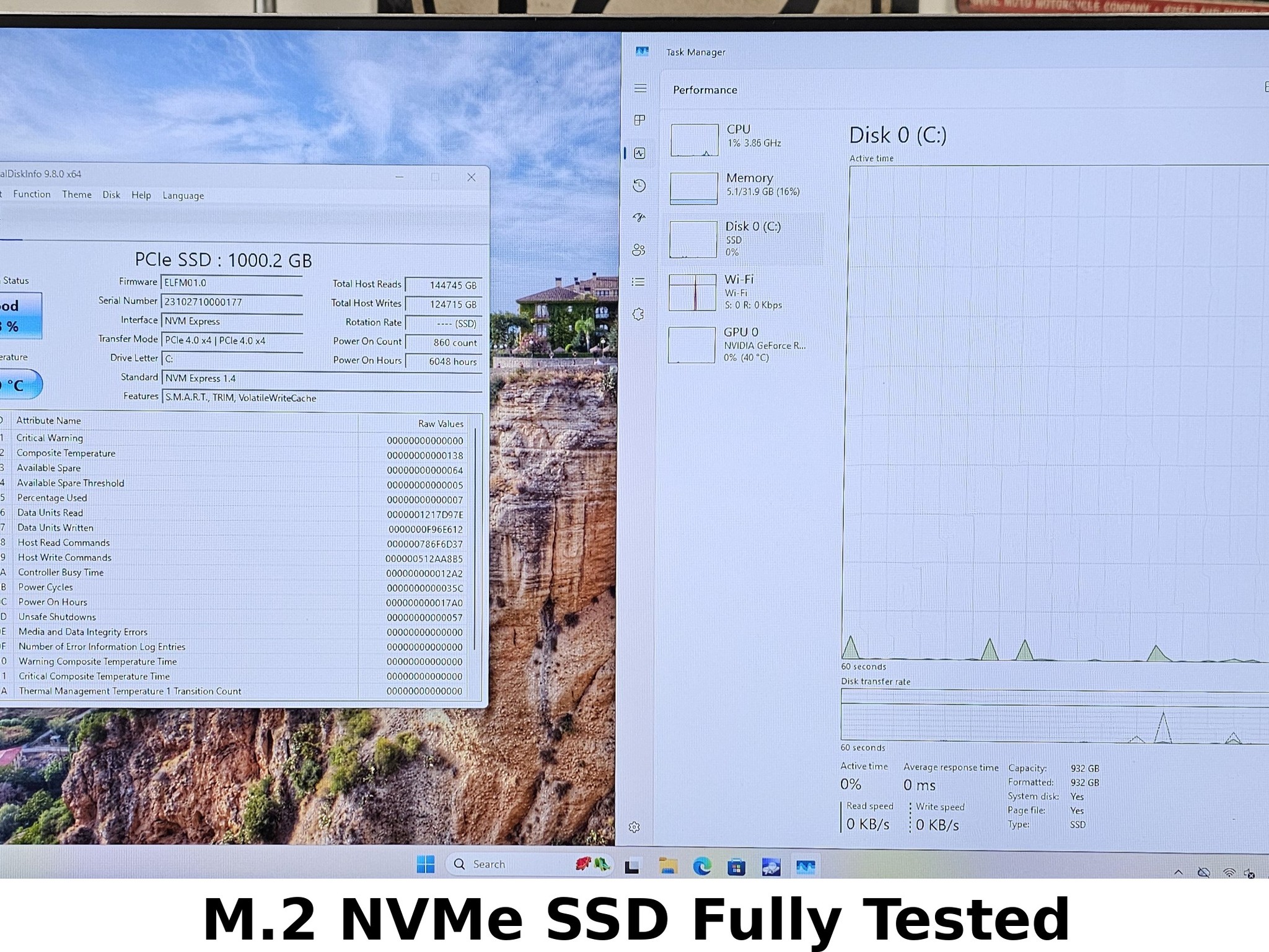 1TB NVMe M.2 SSD Gen4 PCIe 4.0 PowerSpec