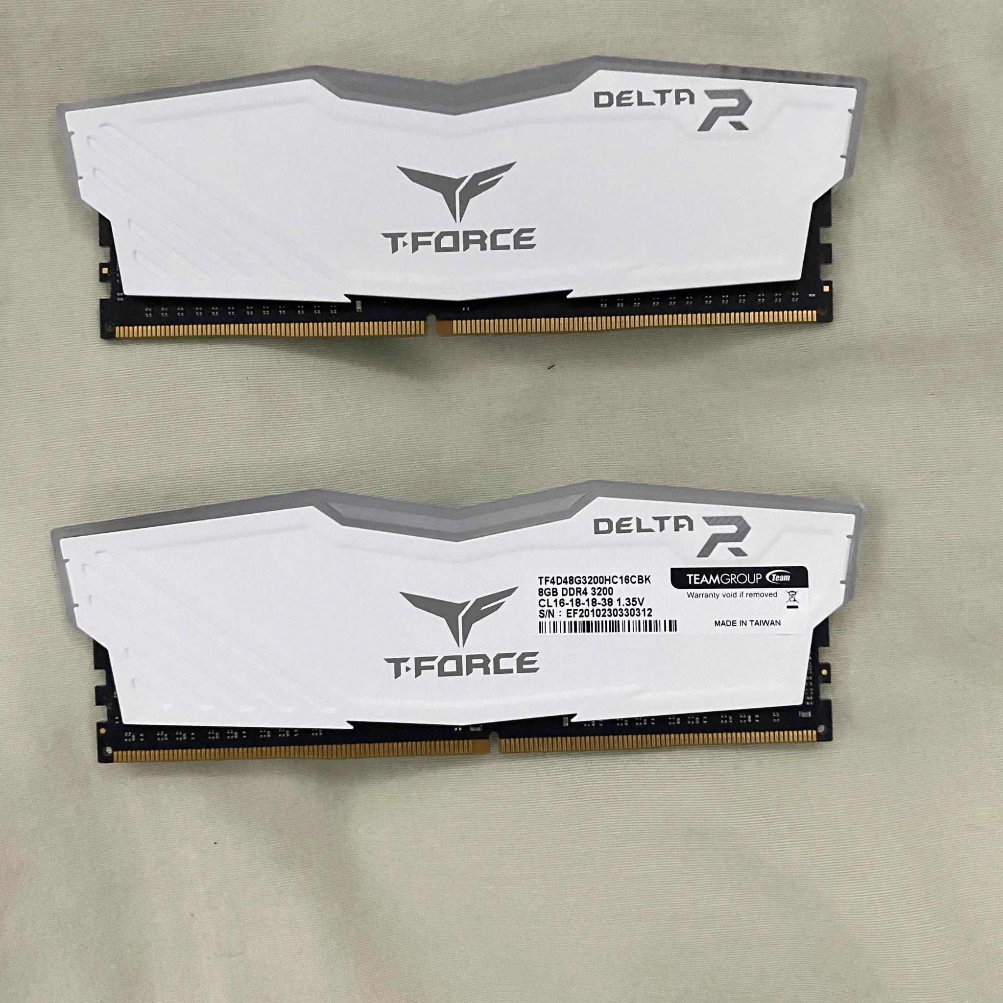 T-Force Delta RGB 16GB DDR4 SDRAM Memory Kit