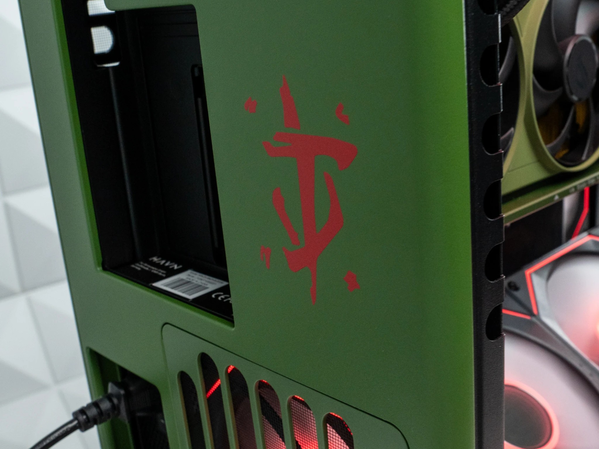 "Hellraiser" - High End Doom Themed Gaming PC - RTX 5080 - Ryzen 7 9800X3D - 64GB RAM - 2TB SSD