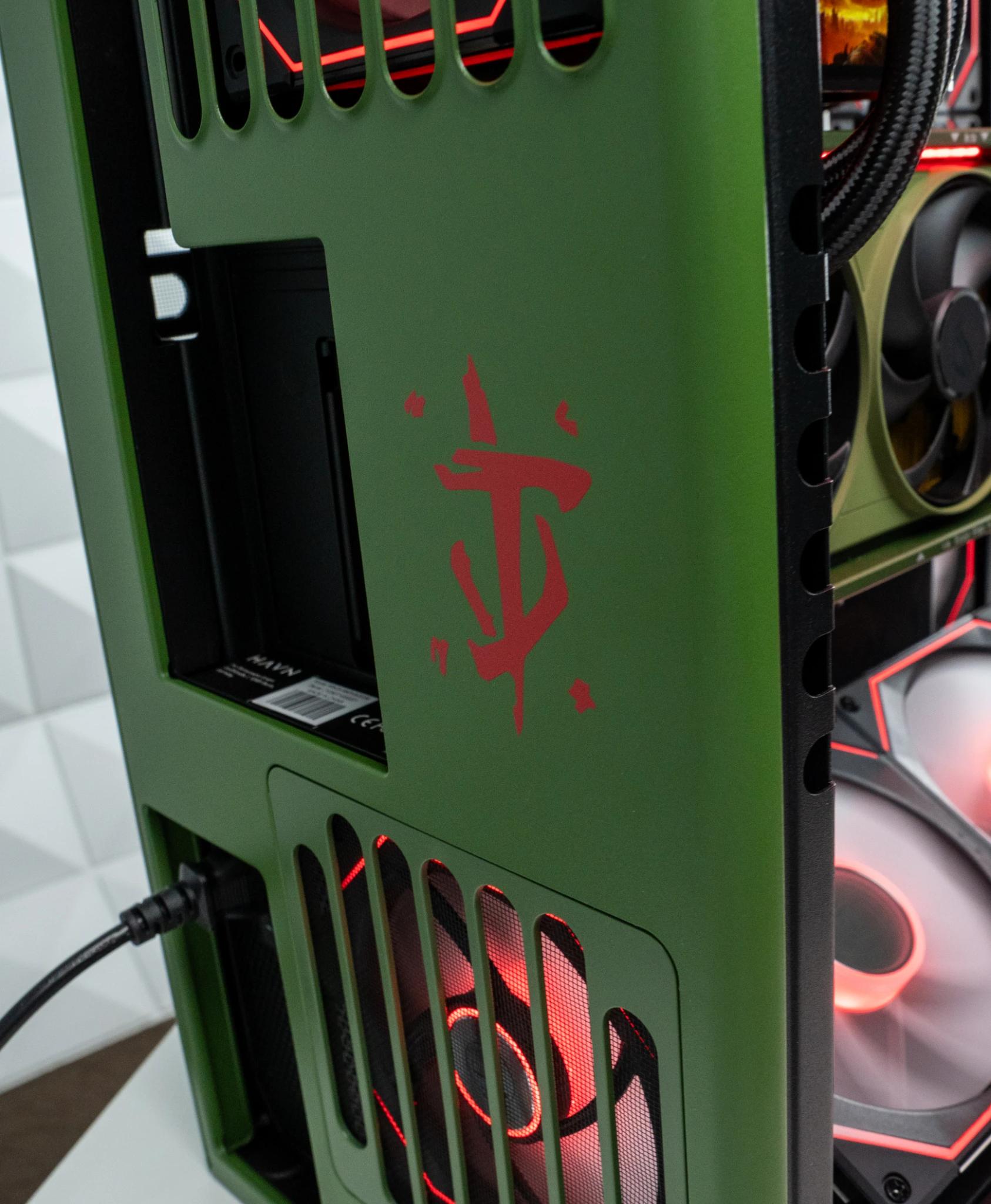 "Hellraiser" - High End Doom Themed Gaming PC - RTX 5080 - Ryzen 7 9800X3D - 64GB RAM - 2TB SSD