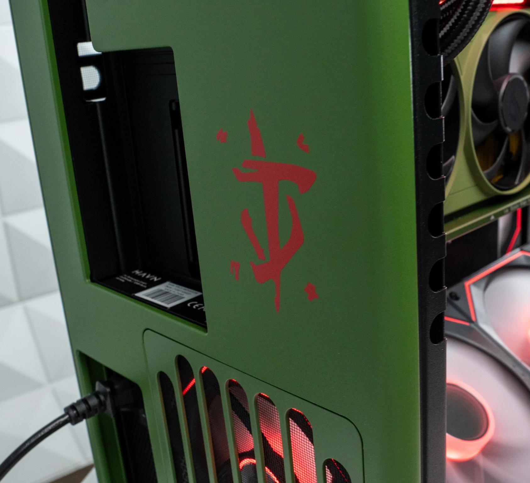 "Hellraiser" - High End Doom Themed Gaming PC - RTX 5080 - Ryzen 7 9800X3D - 64GB RAM - 2TB SSD