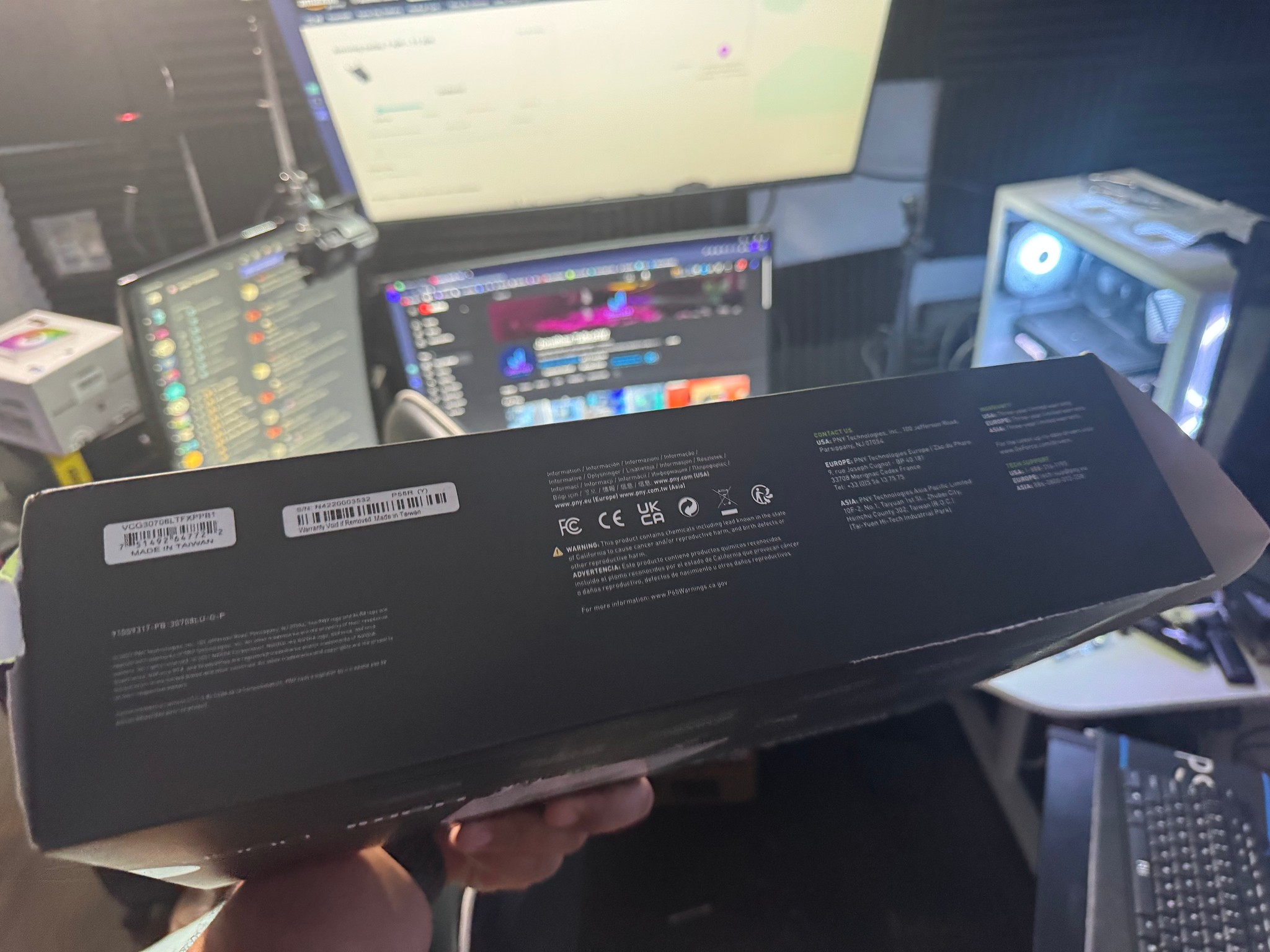 PNY XLR8 RTX 3070 BOX ONLY!