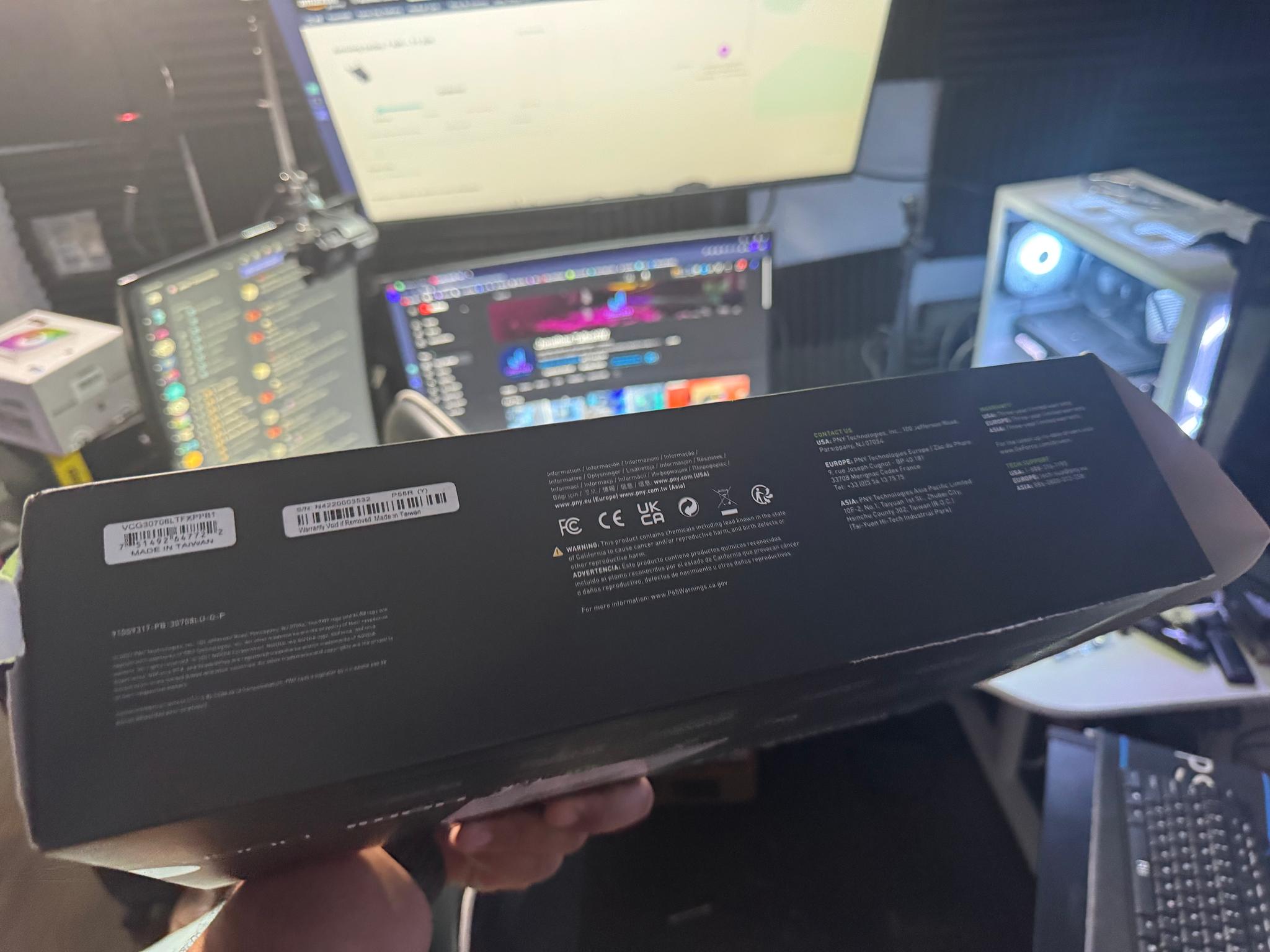 PNY XLR8 RTX 3070 BOX ONLY!