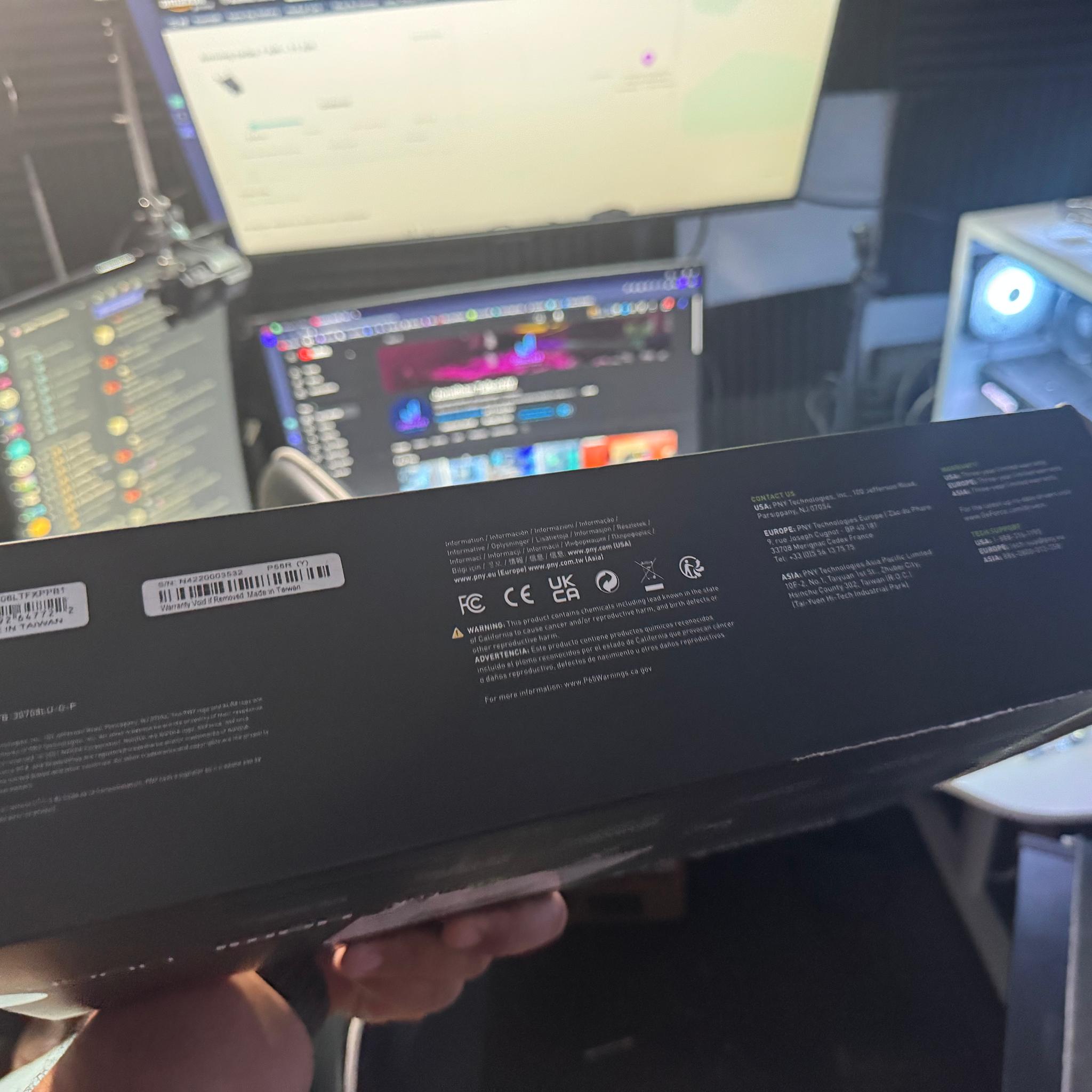 PNY XLR8 RTX 3070 BOX ONLY!