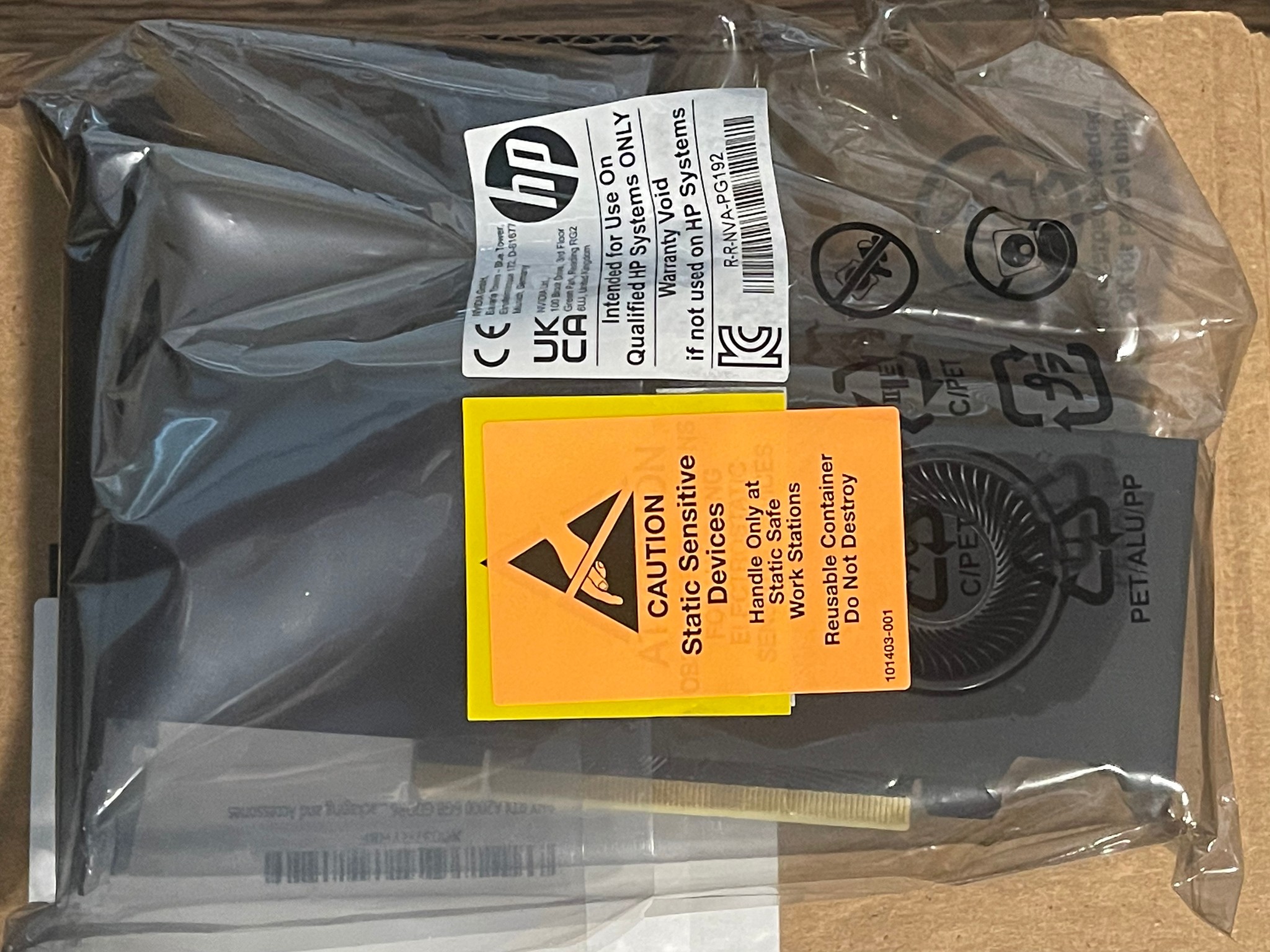 New, PNY Nvidia RTX A2000 6GB