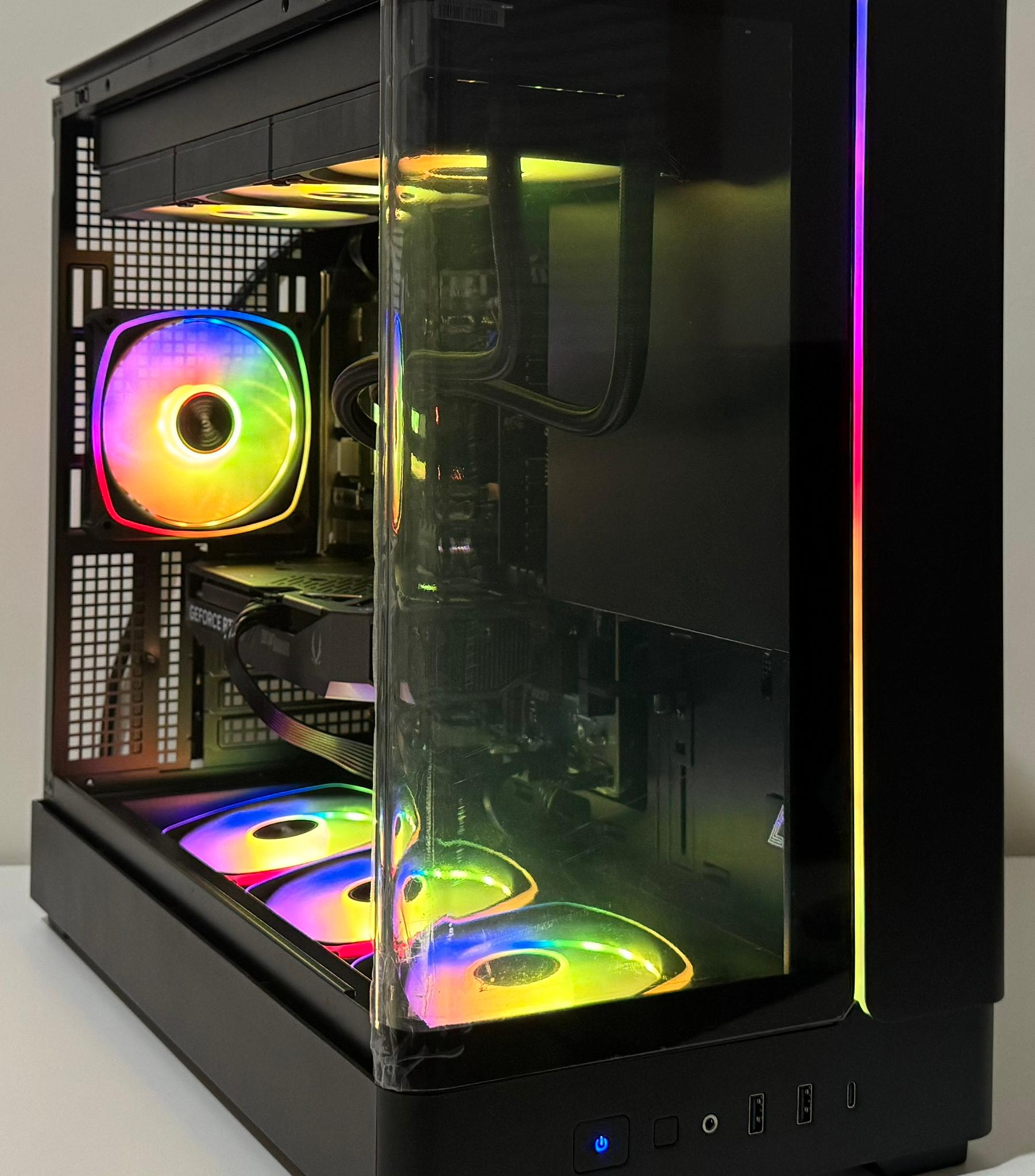AMD X3D Ryzen 7 7700X3D 32GB DDR5 RAM GeForce RTX 5060 Ti 1TB Gen5 NVMe SSD 850W Gold Gaming PC