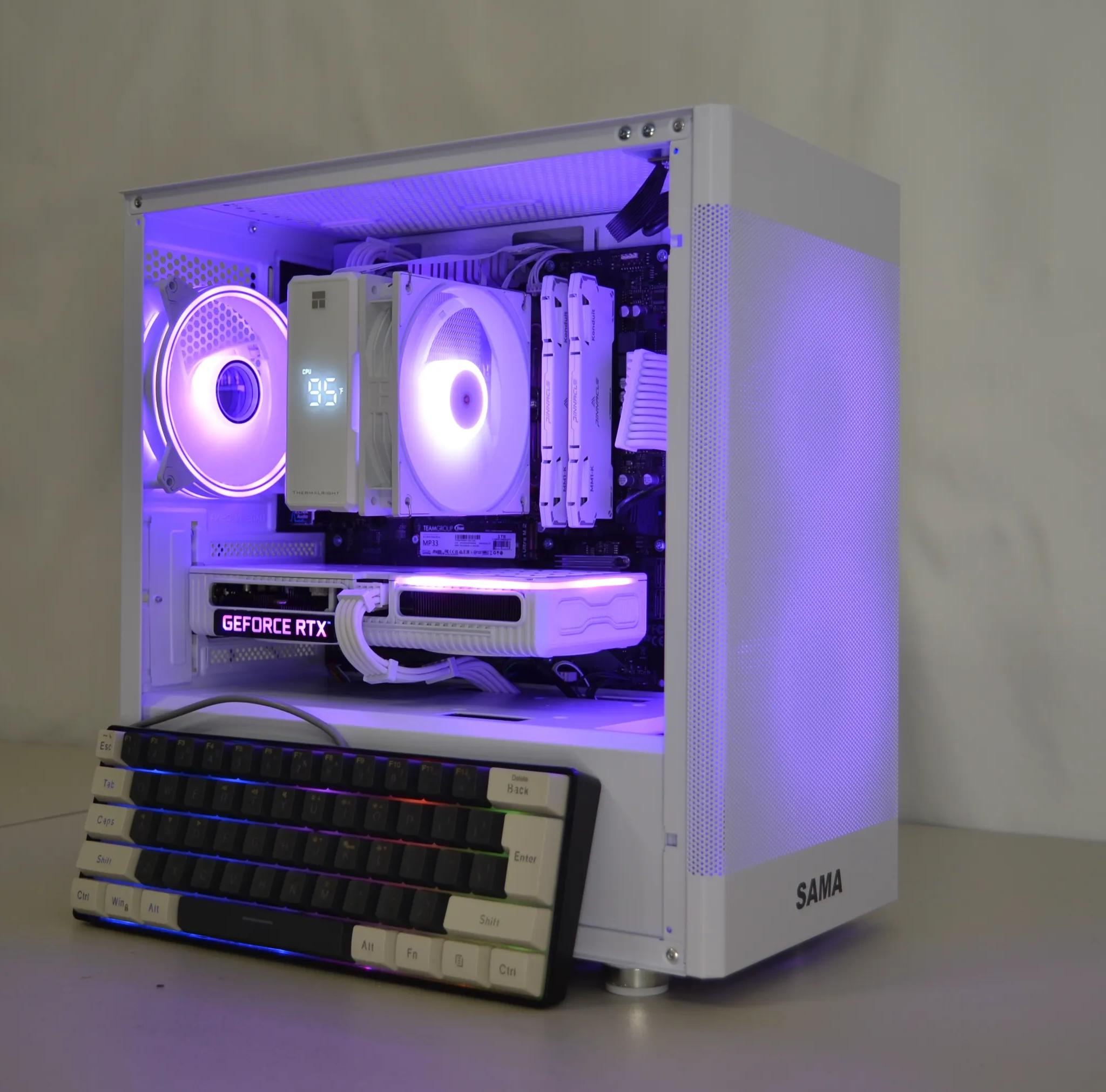 ⚪White Out V3⚪ Free Keyboard!⌨️ - RTX 3060ti | Ryzen 5 5500 | 1tb NVMe | Windows 11 FULLY ACTIVATED
