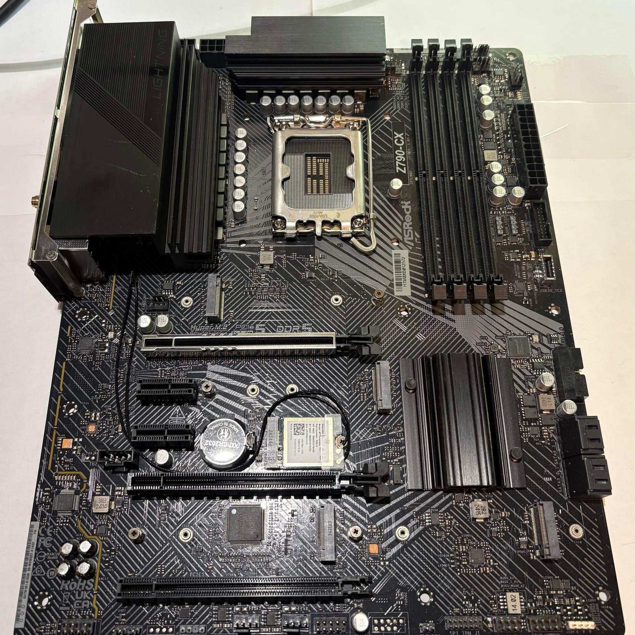 ASRock Z790 CX LGA1700 ATX Motherboard | DDR5 | Intel 12th/13th/14th Gen | WiFi