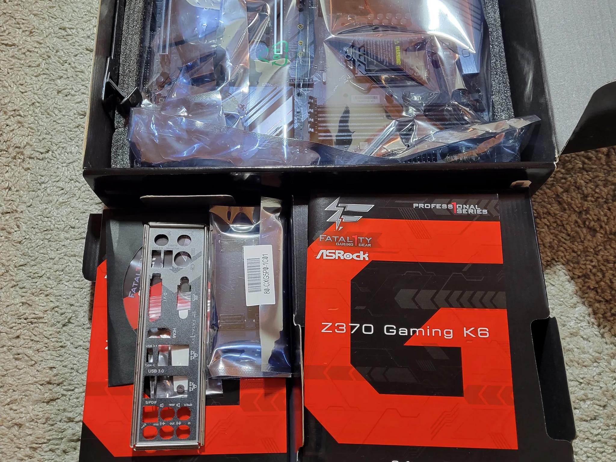 i7 8086K + Z370 Bundle