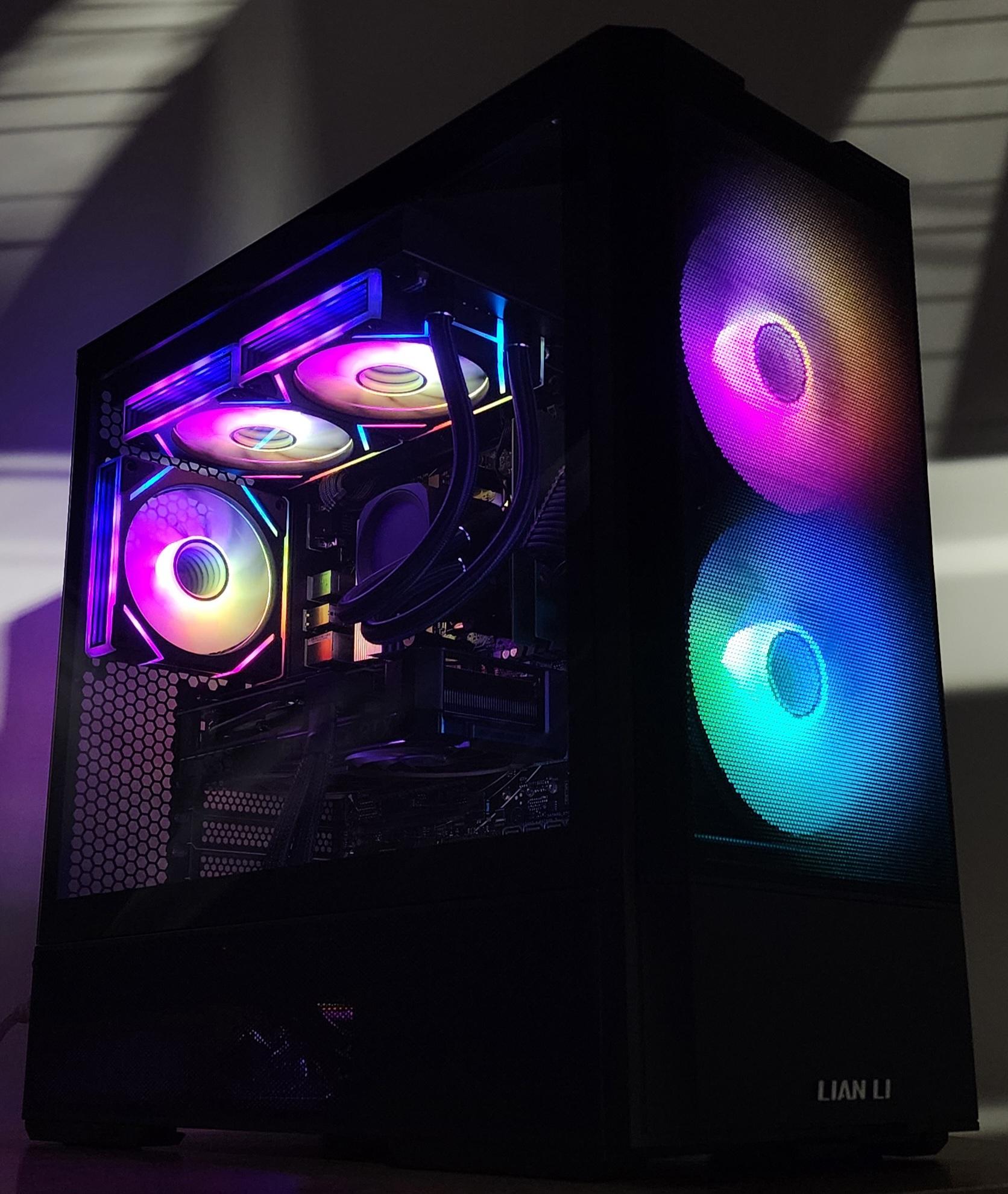 Gaming PC Ryzen 9 7900X 32GB RAM 1TB SSD RTX 4070 SUPER 12GB Windows 11 Computer