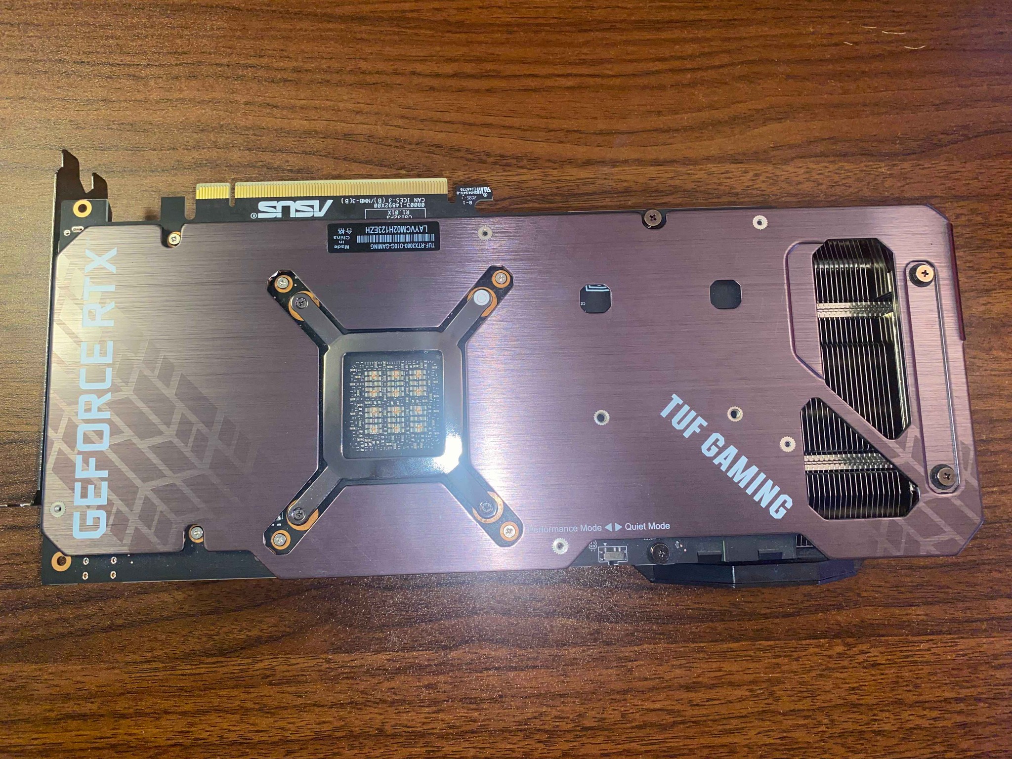ASUS RTX 3080 TUF Gaming OC Edition 10GB