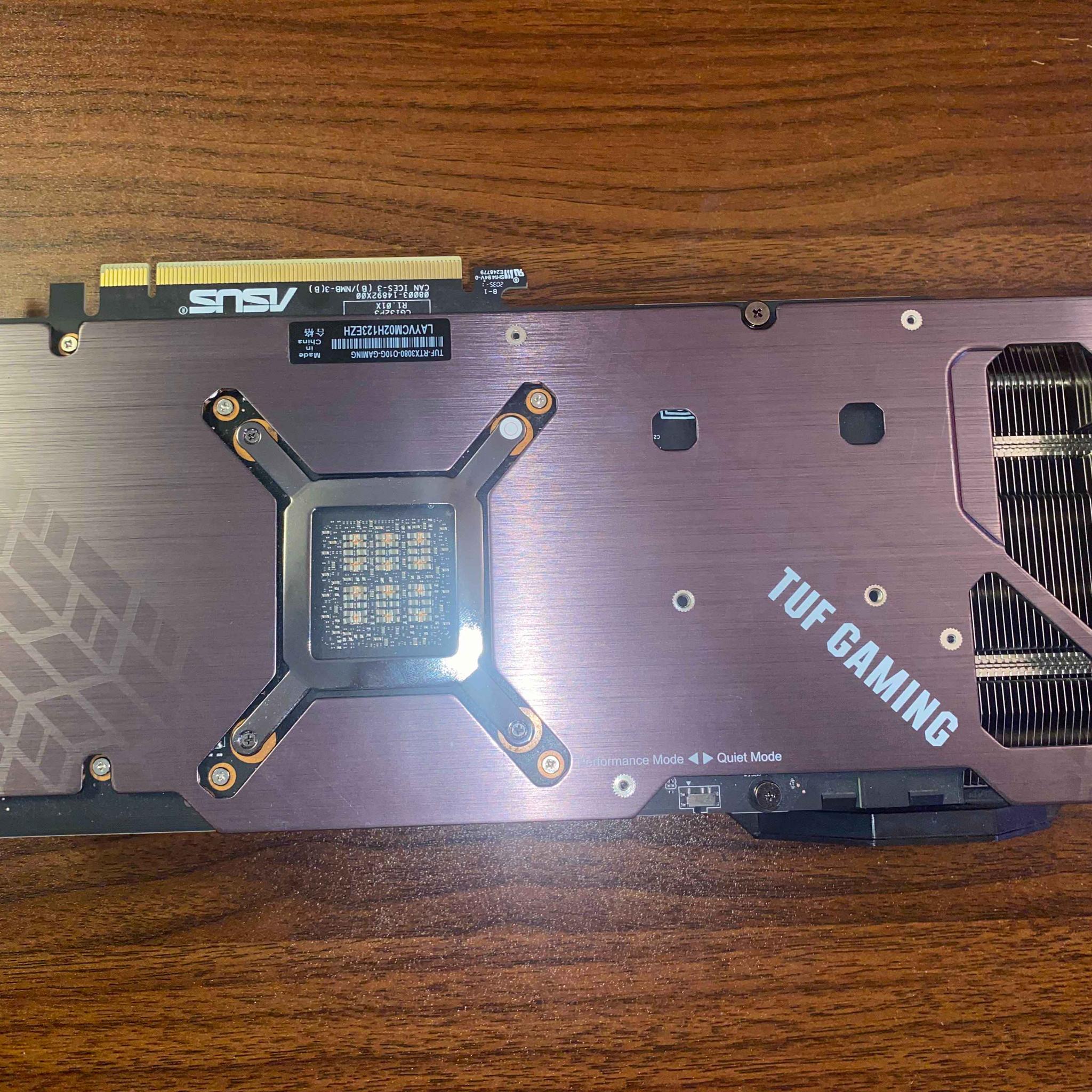ASUS RTX 3080 TUF Gaming OC Edition 10GB
