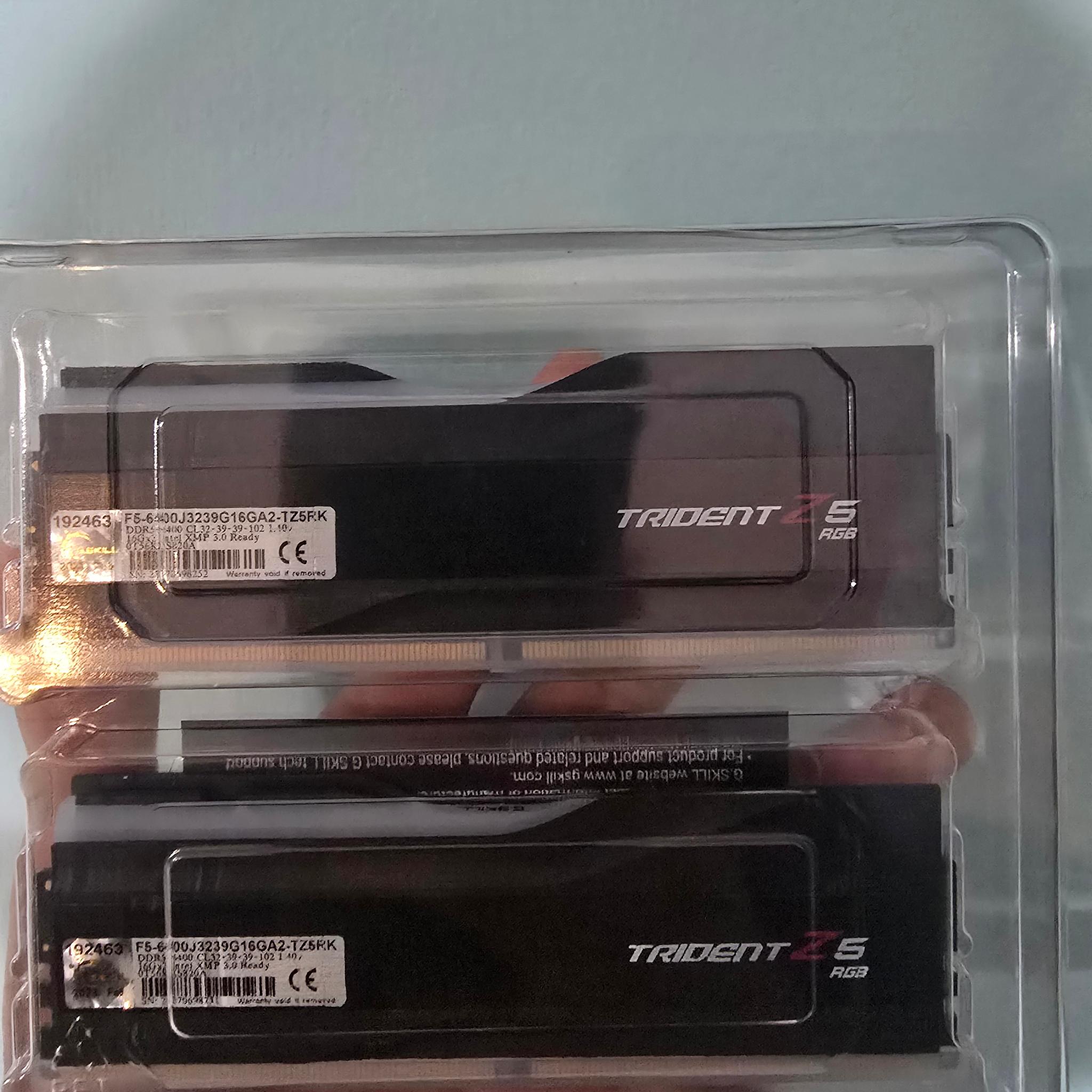 G.SKILL Trident Z5 DDR5 32 GB (2×16) 6000 MHz