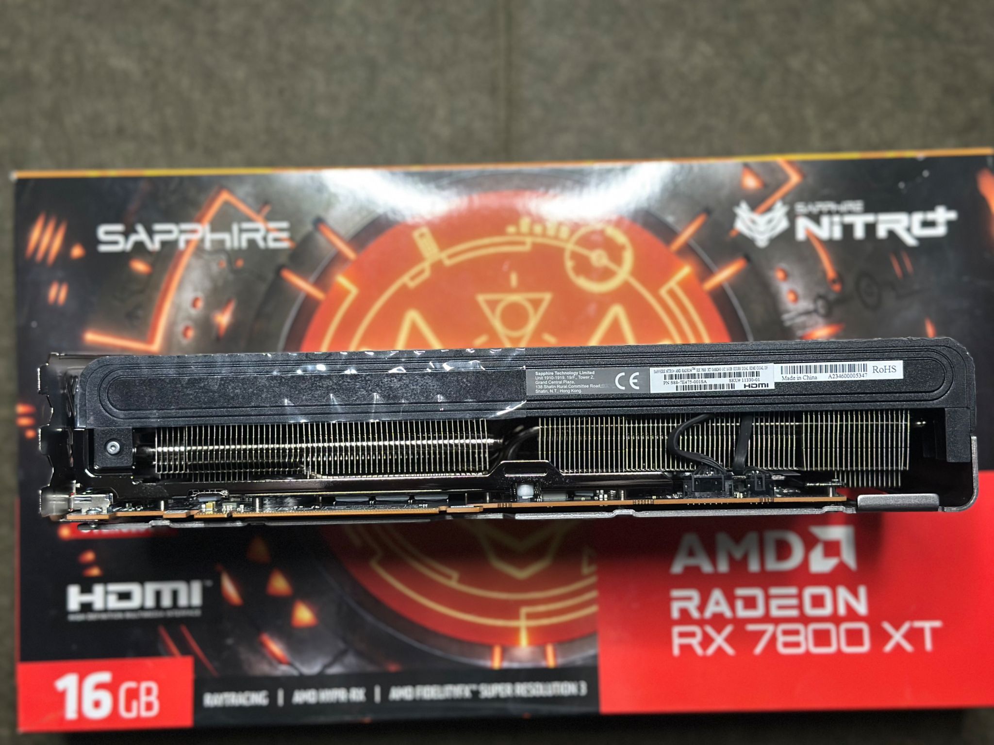 Sapphire Nitro+ AMD Radeon 7800XT