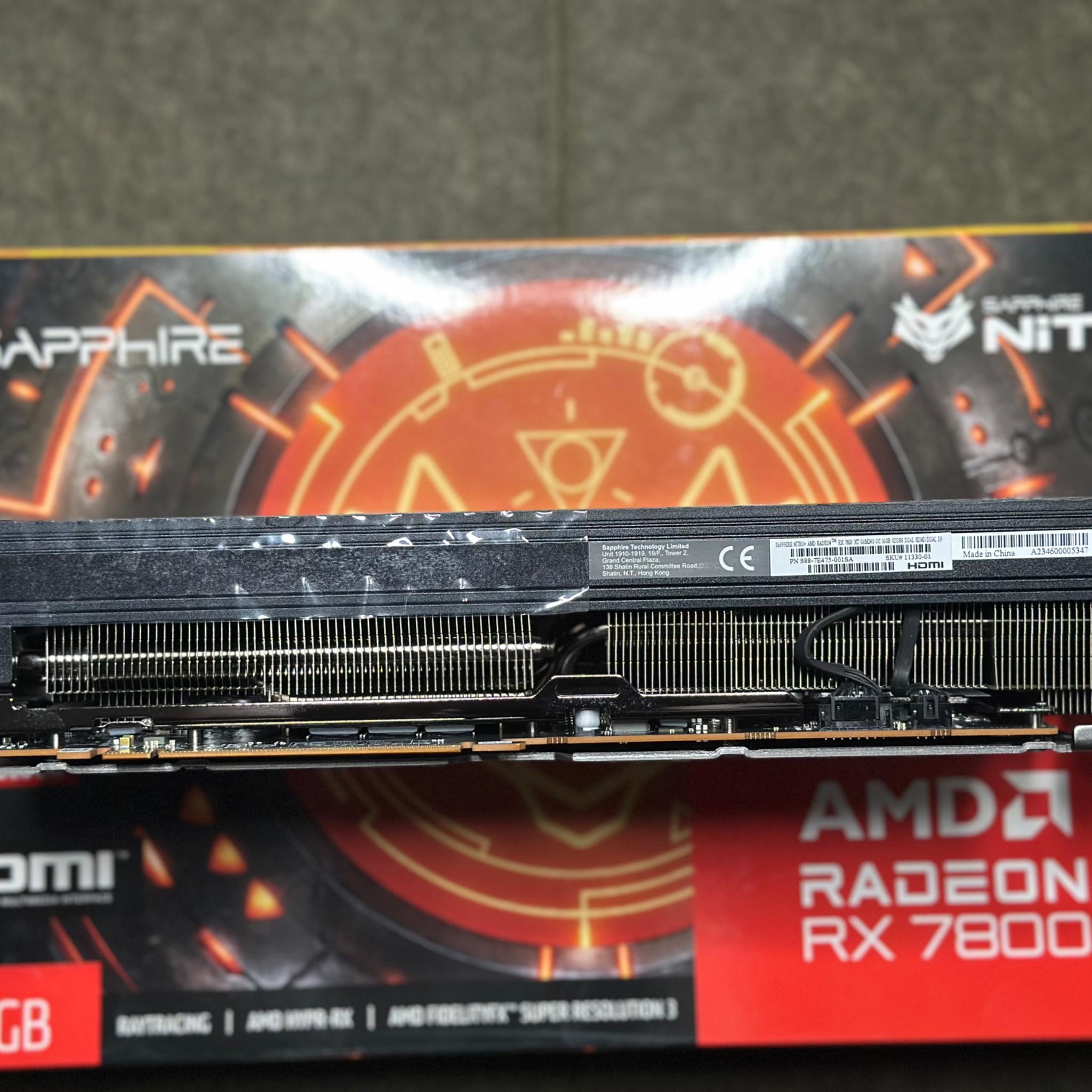 Sapphire Nitro+ AMD Radeon 7800XT