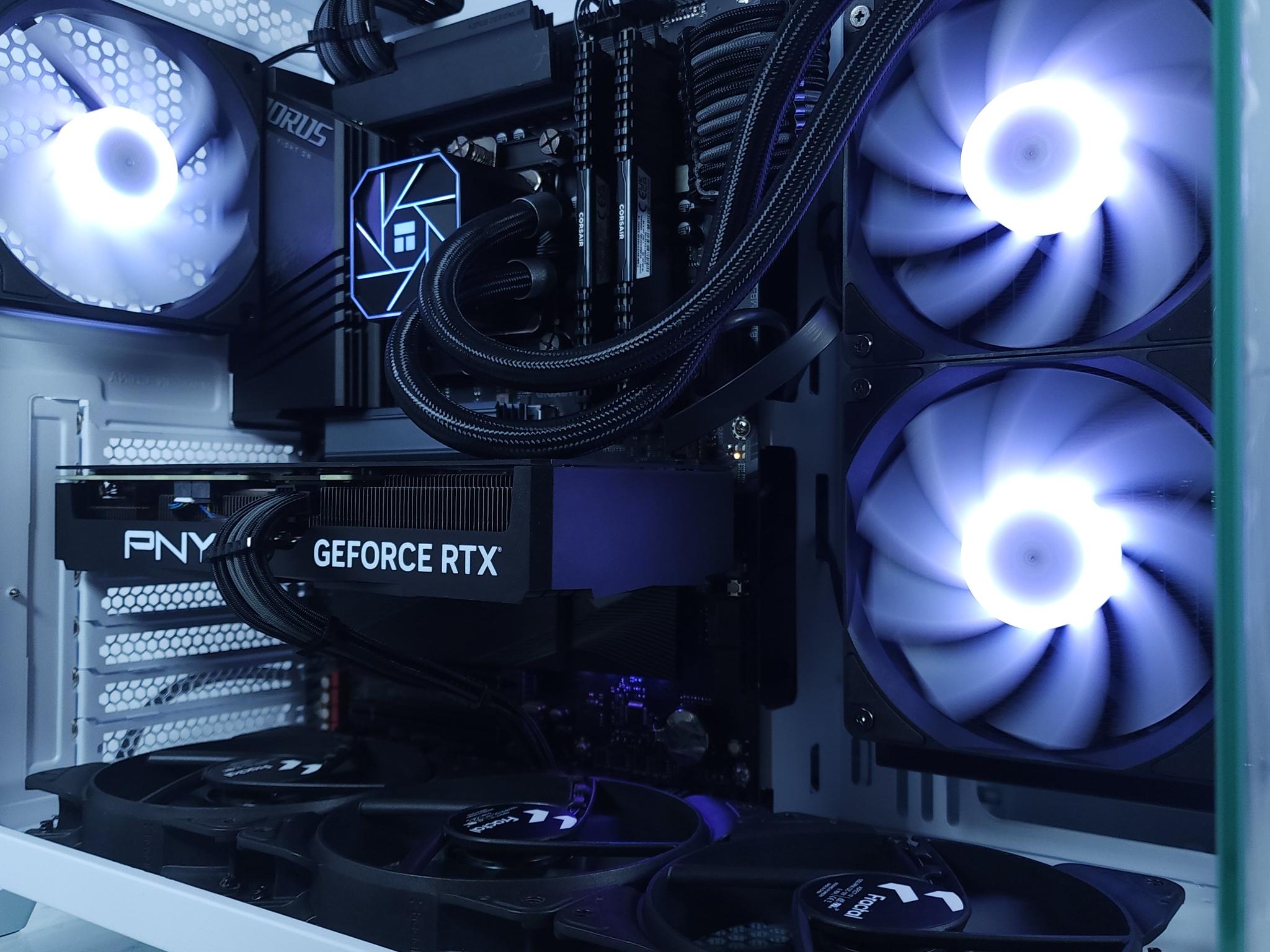 🤍RTX 4070 Super●Core i7 12700KF●1440p Gaming Computer