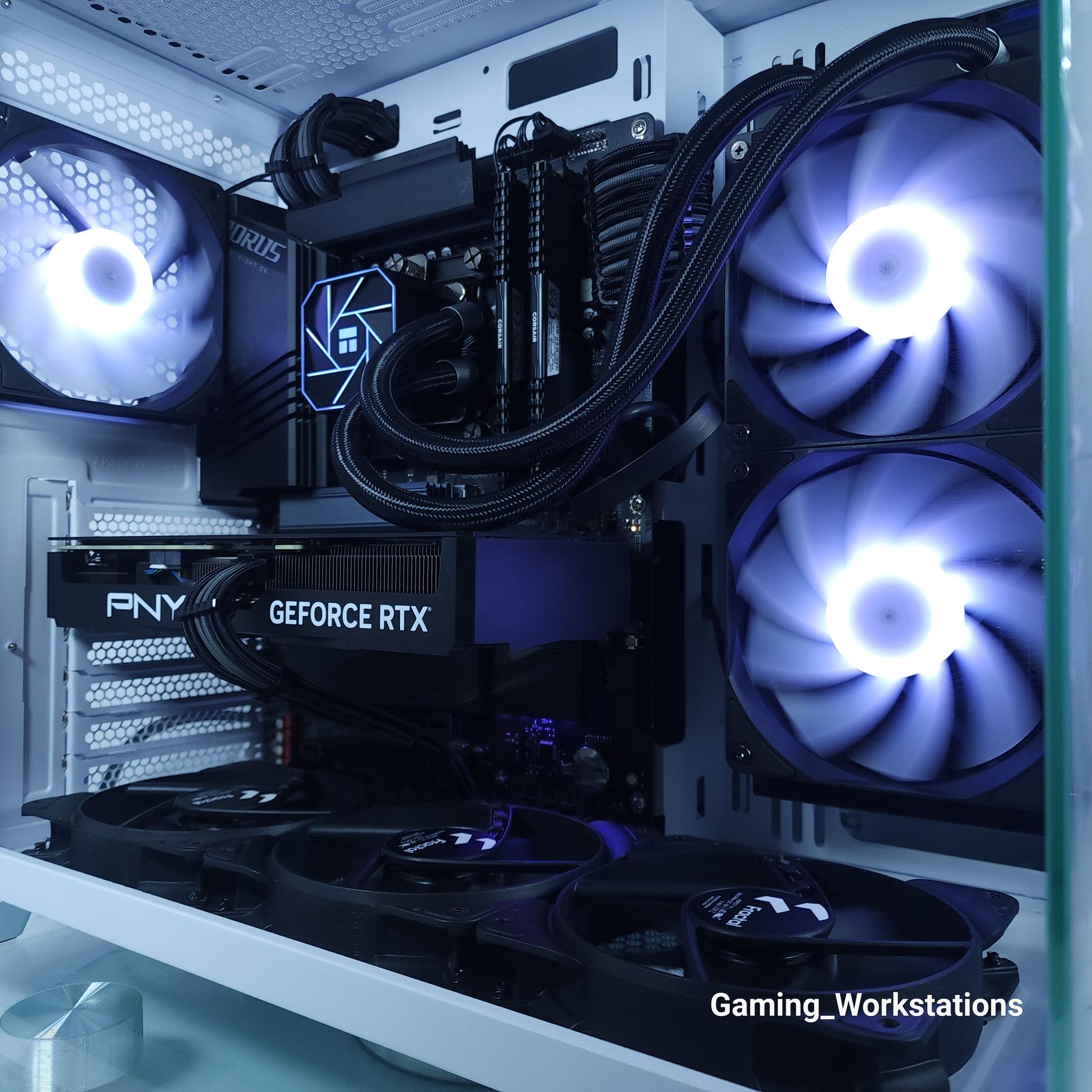 🤍RTX 4070 Super●Core i7 12700KF●1440p Gaming Computer