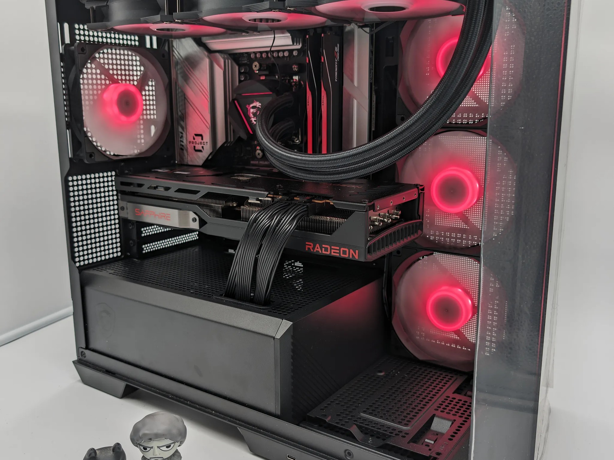 🟥 RUBY ZERO 🟥 MSI Project Zero - AMD Ryzen 7600x - AMD 7900 XT - 32GB DDR5 - 1TB - 1440p/4k System