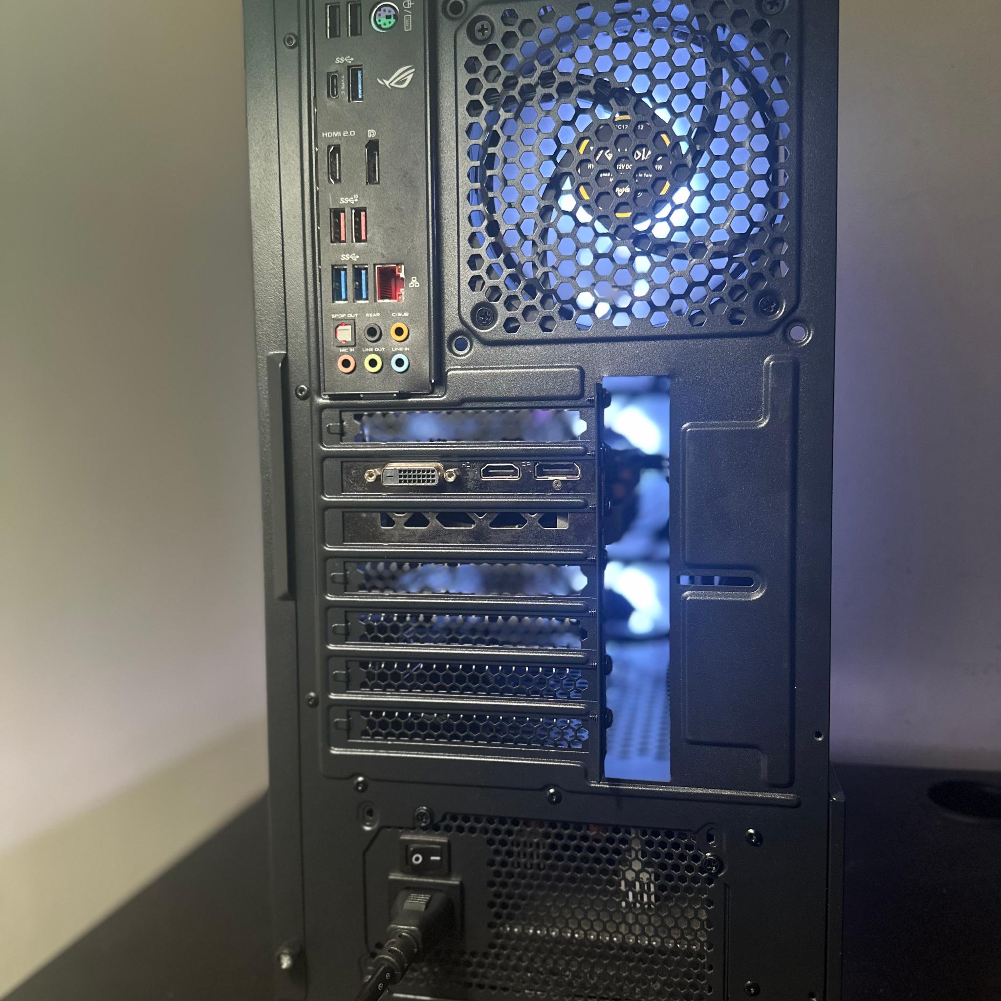 Custom Black Gaming PC | R5 3500x | RTX 2060 | 512GB NVMe