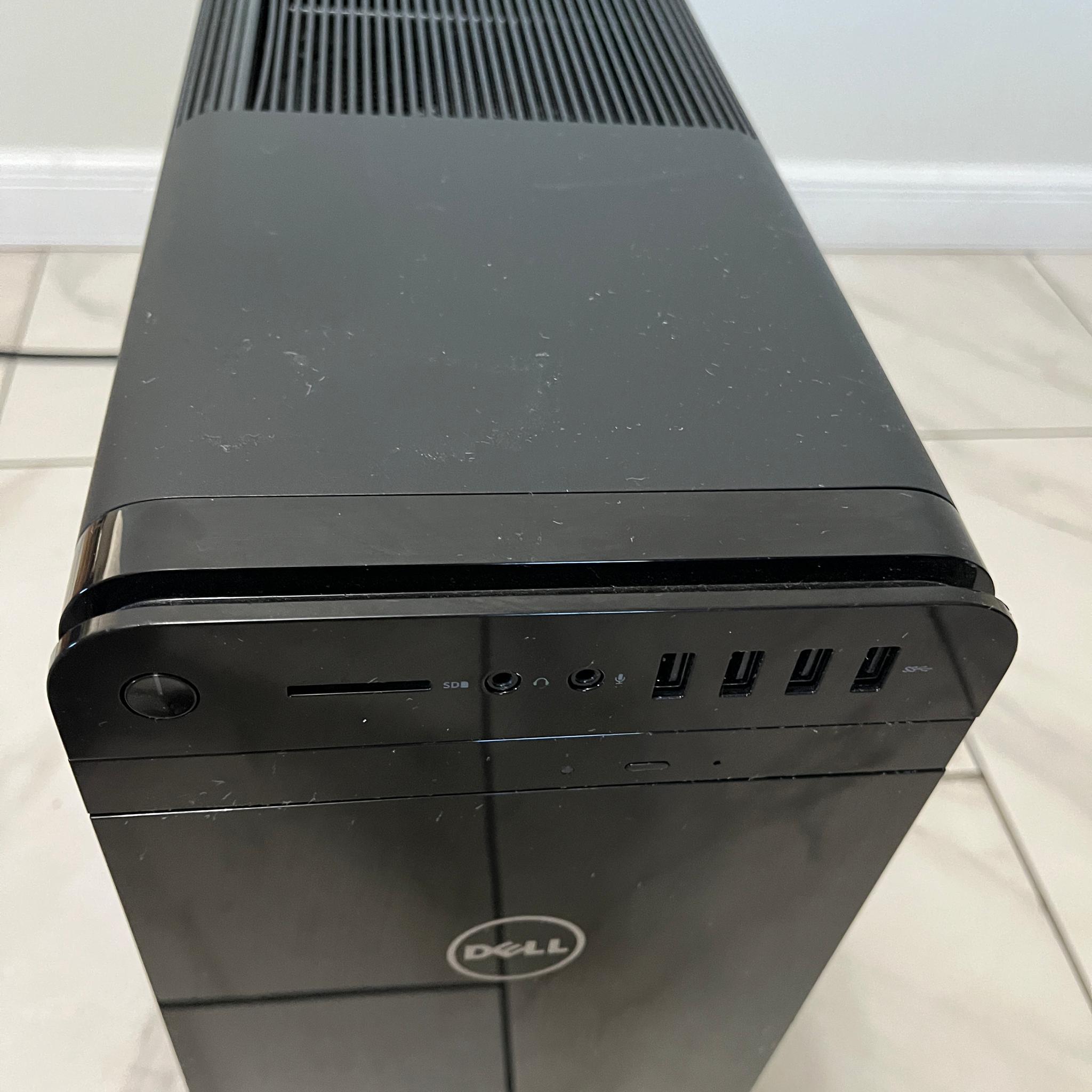 NVIDIA RTX 2070, Intel i7-6700, 16GB RAM, 512GB SSD - Dell Gaming PC w/Wi-Fi, BT