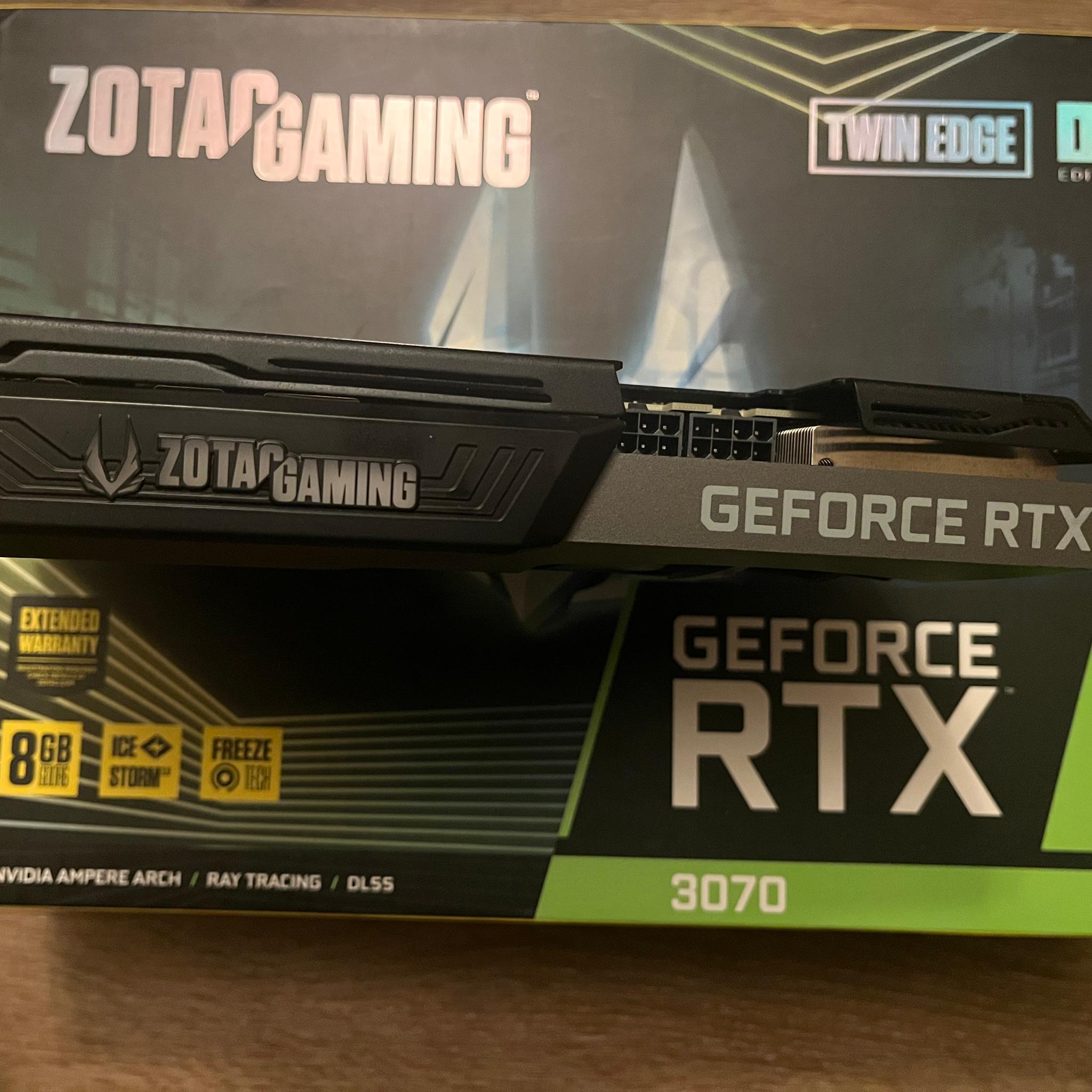 RTX 3070 Zantac gaming twin edge OC