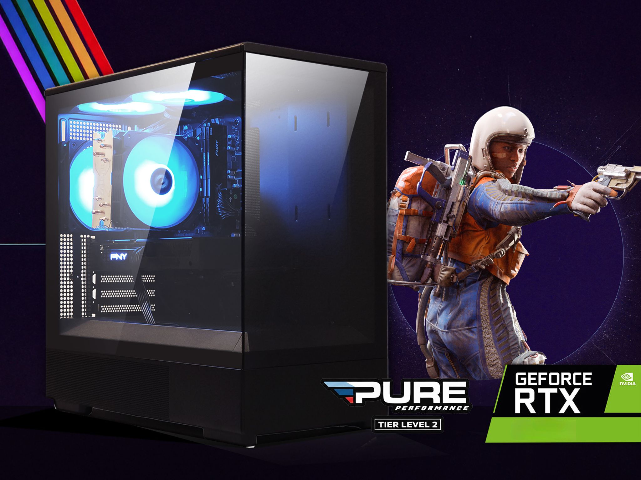 ⚔️ Gaming PC | GeForce RTX 3070 | Ryzen 5 5500 | 32GB RAM | 1TB NVME M.2 SSD | WIFI | Win 11 Pro