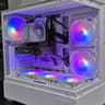 All-White Custom RTX Gaming PC RTX 2060|12-Core Intel|16GB DDR4|500GB M.2