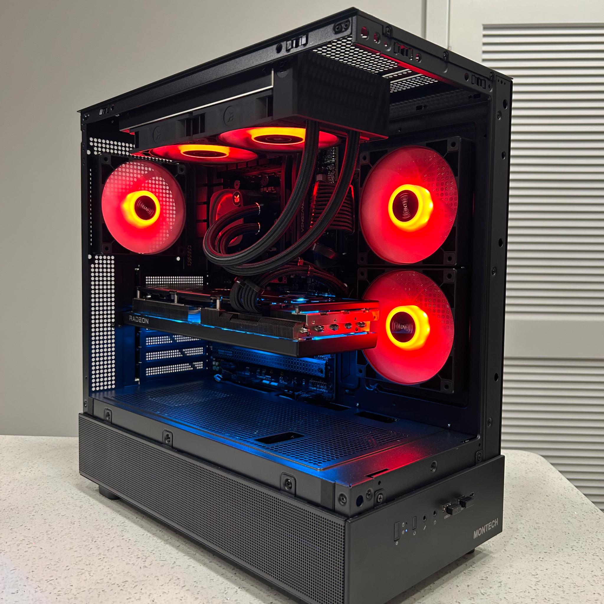 BEAST GAMING PC 1440p | RYZEN 5 7600 | RX 7800XT 16GB | 32GB DDR5 RAM | 1TB NVMe M.2
