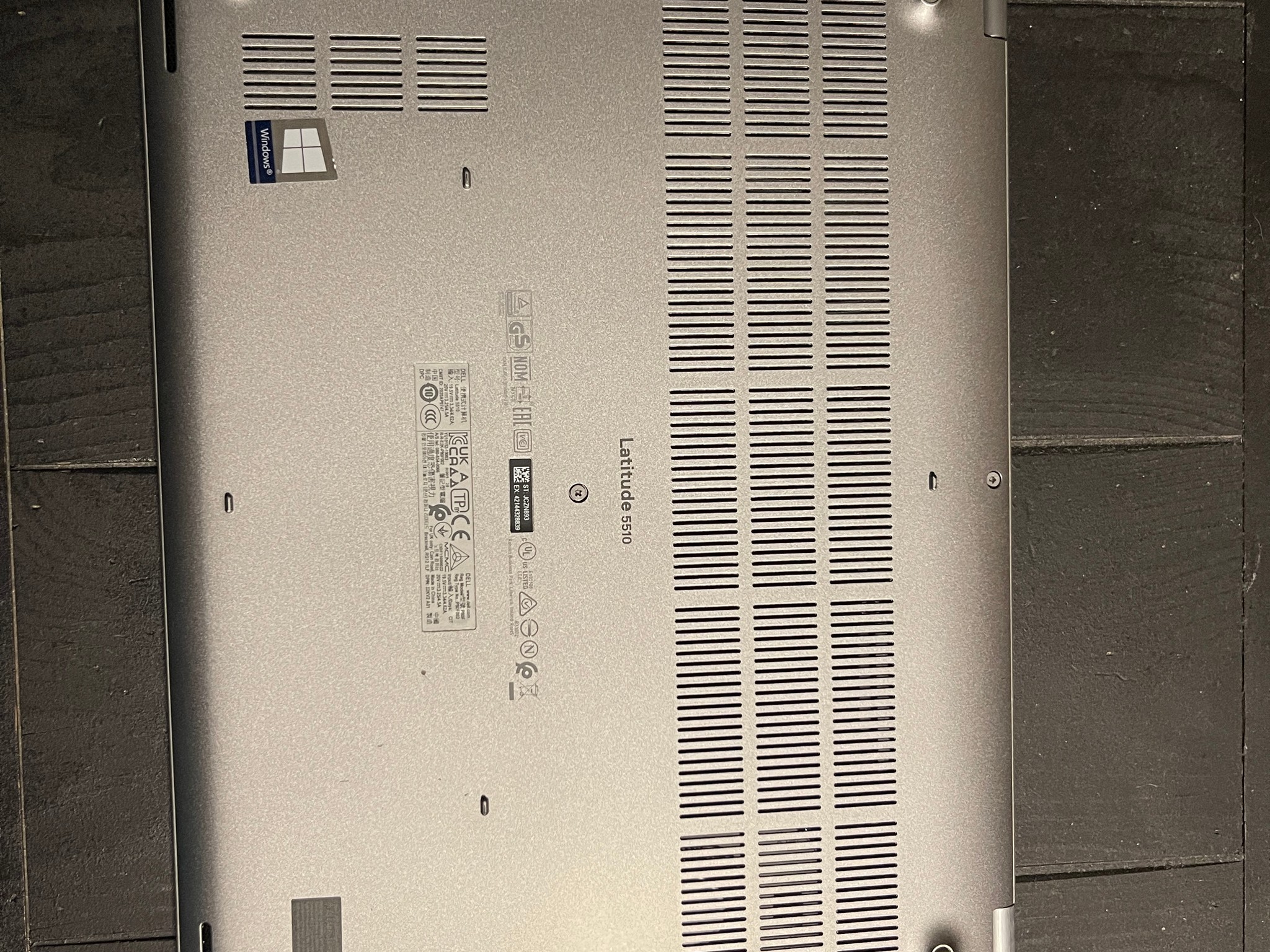 Dell Latitude 5510 i5 10th Gen 16GB RAM 256GB NVMe SSD Win 11 Pro