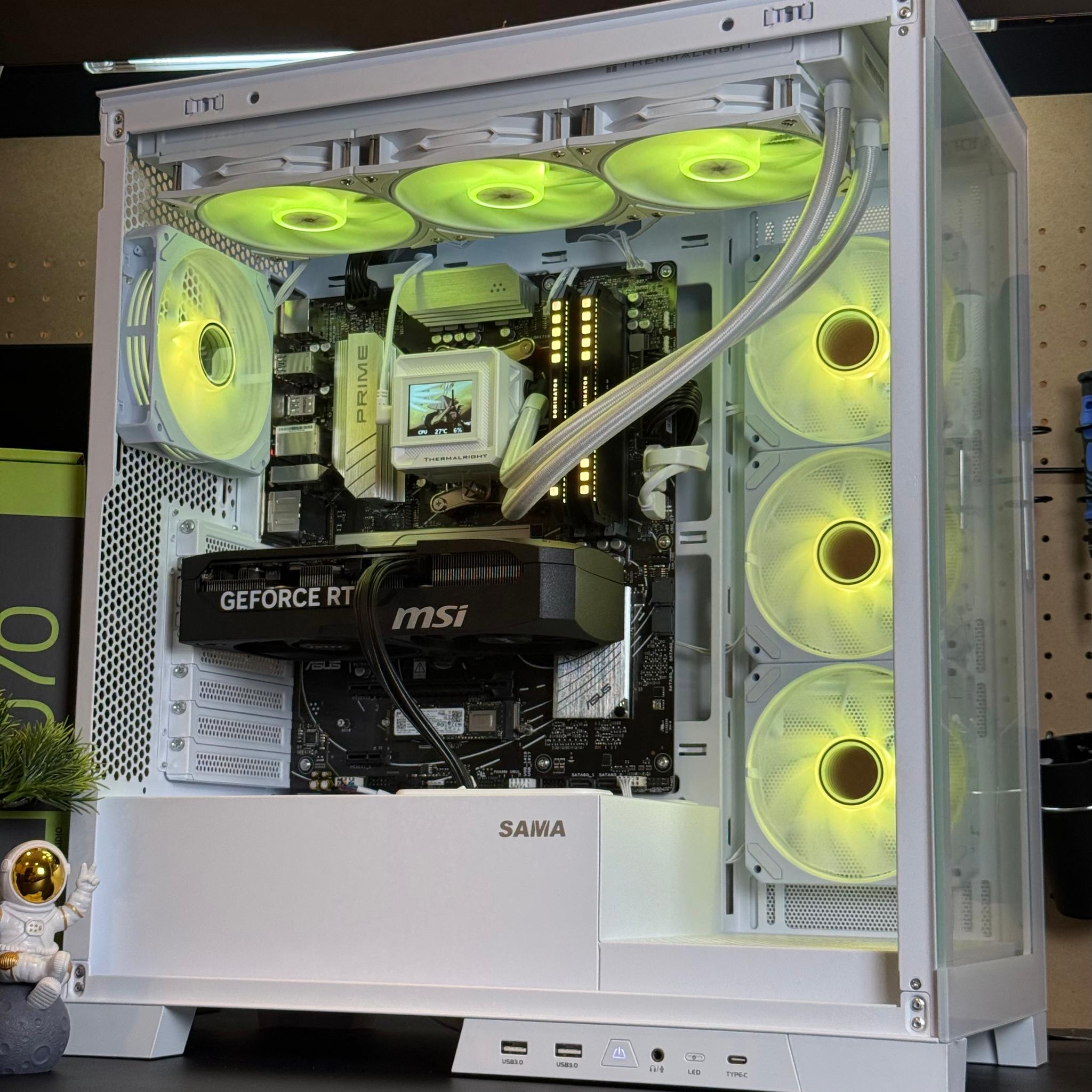 New 1440P Gaming PC | RTX 5070 | Ryzen 7 7800x3D | 32GB DDR5 RAM | 2TB | Windows 11