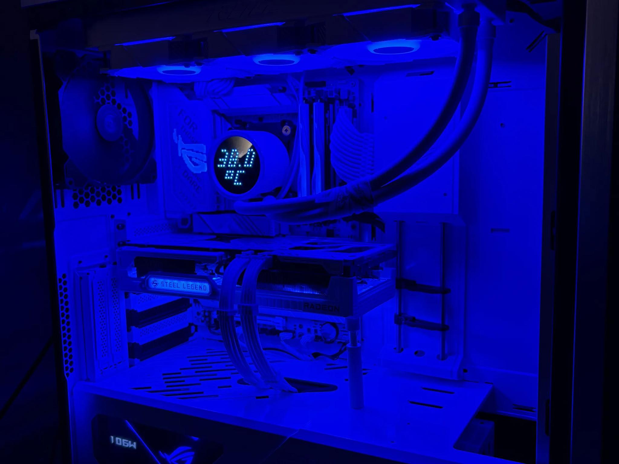 ASUS ROG Themed Monster Gaming PC | 7800X3D + 9070 XT