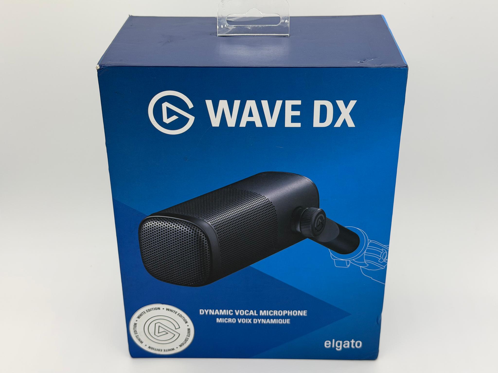 Elgato Wave DX Dynamic Microphone – White Edition