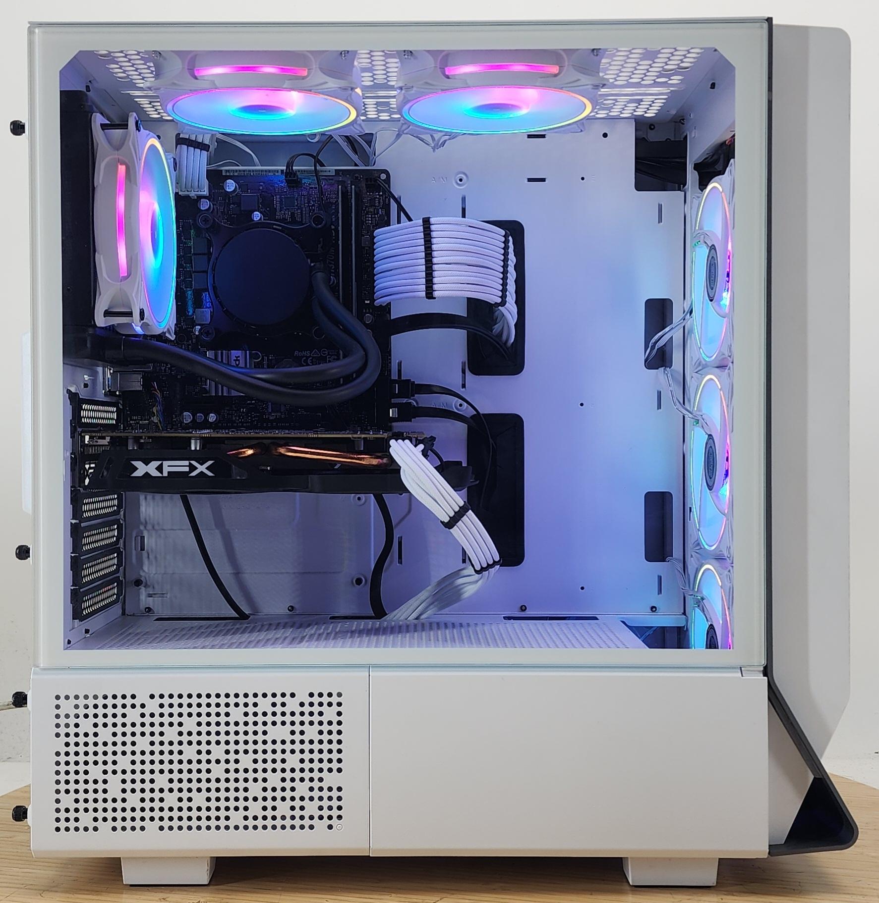 Gaming PC i3-9100F 8GB RAM 128GB SSD + 500GB HDD RX 470 8GB Windows 11 Computer