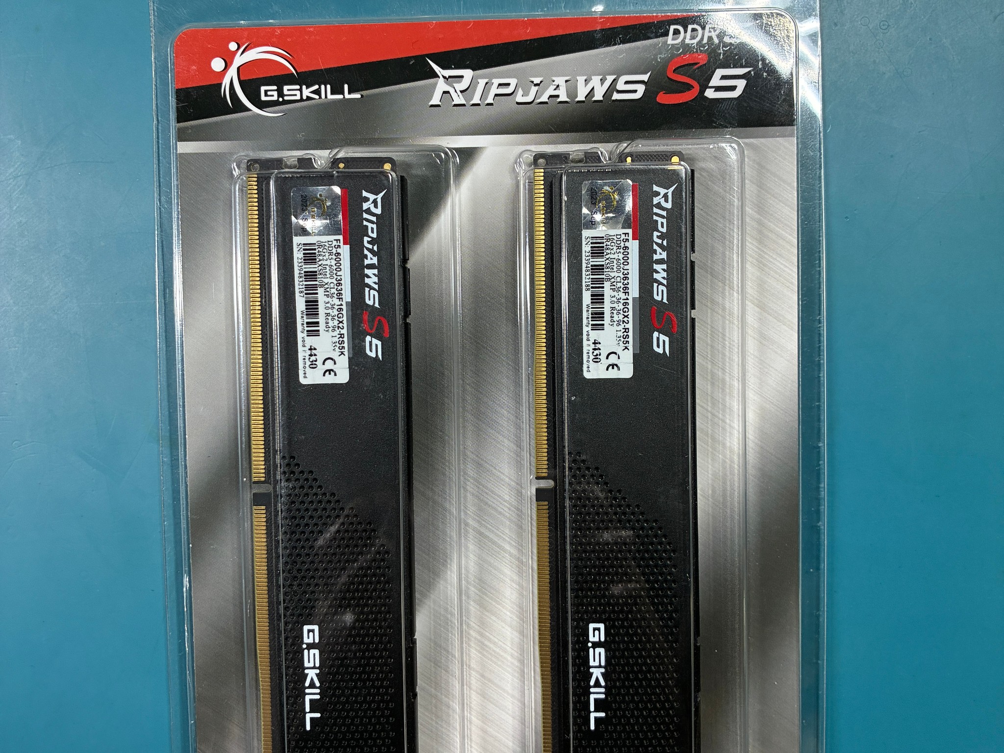 G.SKILL Ripjaws S5 Series DDR5 RAM 32GB kit (Memory)