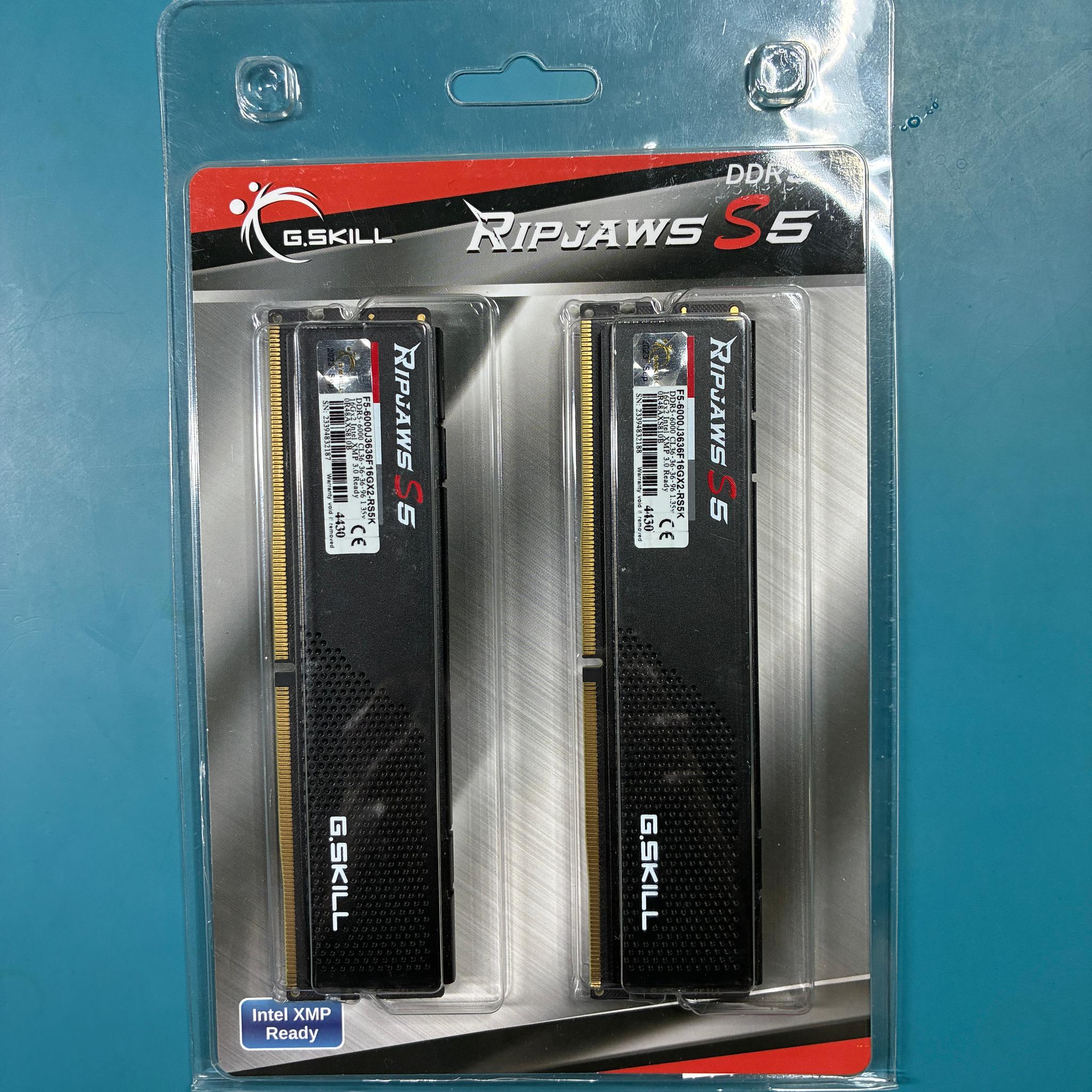 G.SKILL Ripjaws S5 Series DDR5 RAM 32GB kit (Memory)