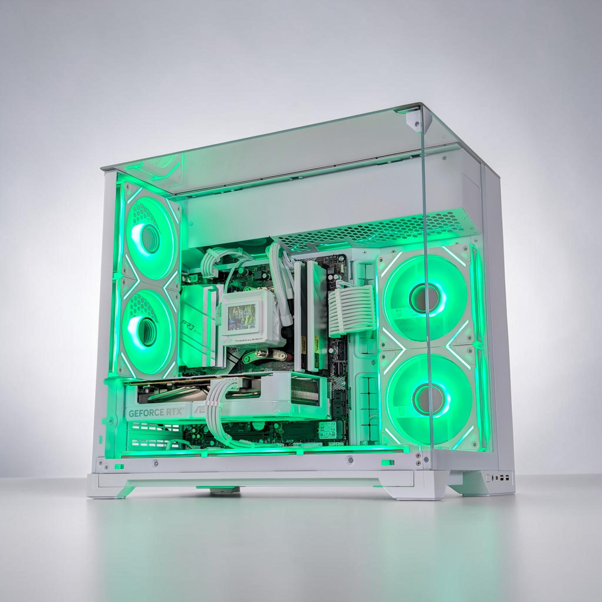 🛸👽Glacius🤖 Nvidia RTX 4070 12GB GDDR6X❄️AMD Ryzen 7 5800X 8 core❄️32GB DDR4❄️1TB SSD