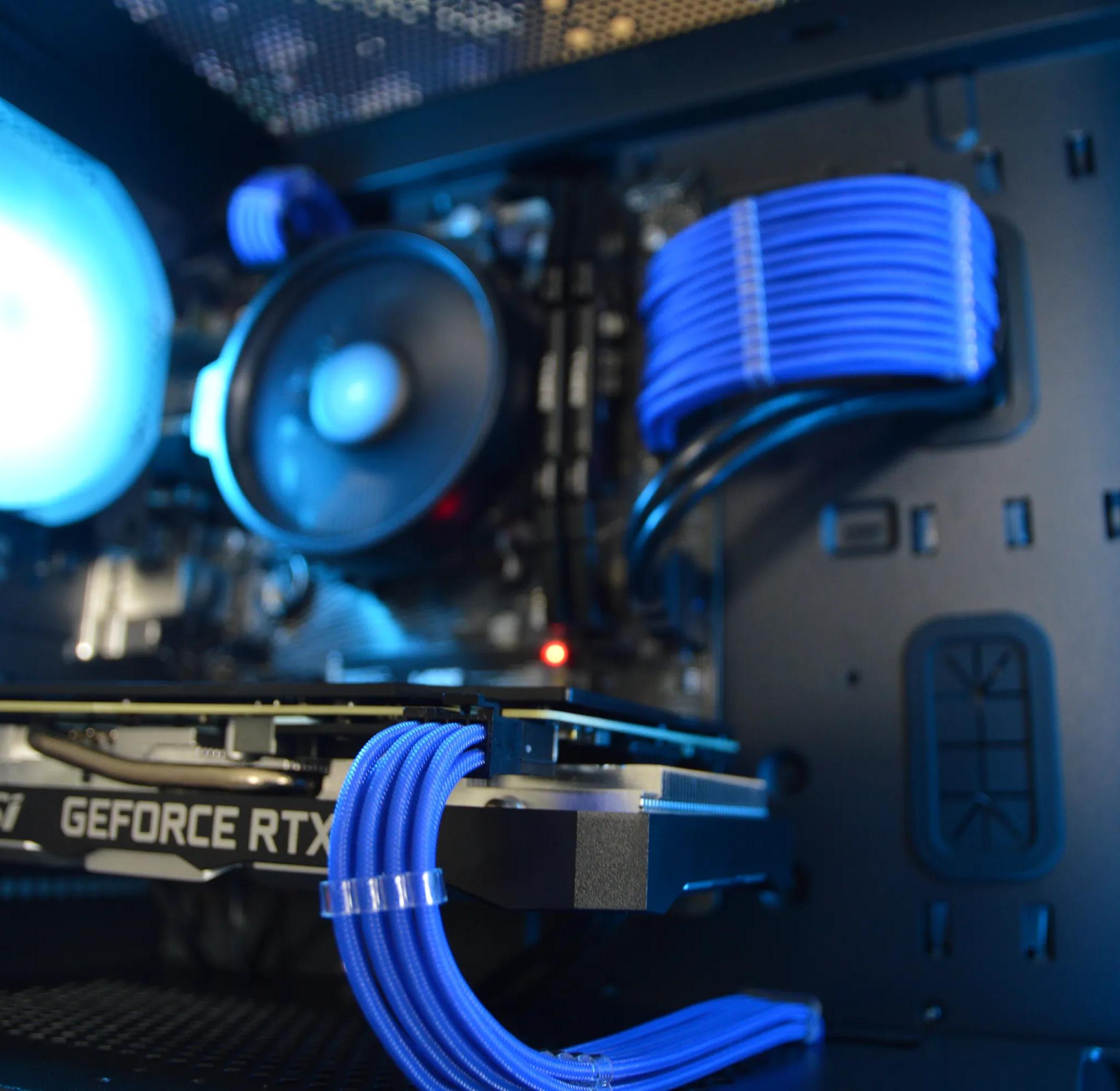 🔵⚫️| RTX 2060 6GB | RYZEN 5 5500 | 16GB GSKILL RAM | 1TB NVME SSD | Midnight Azure |