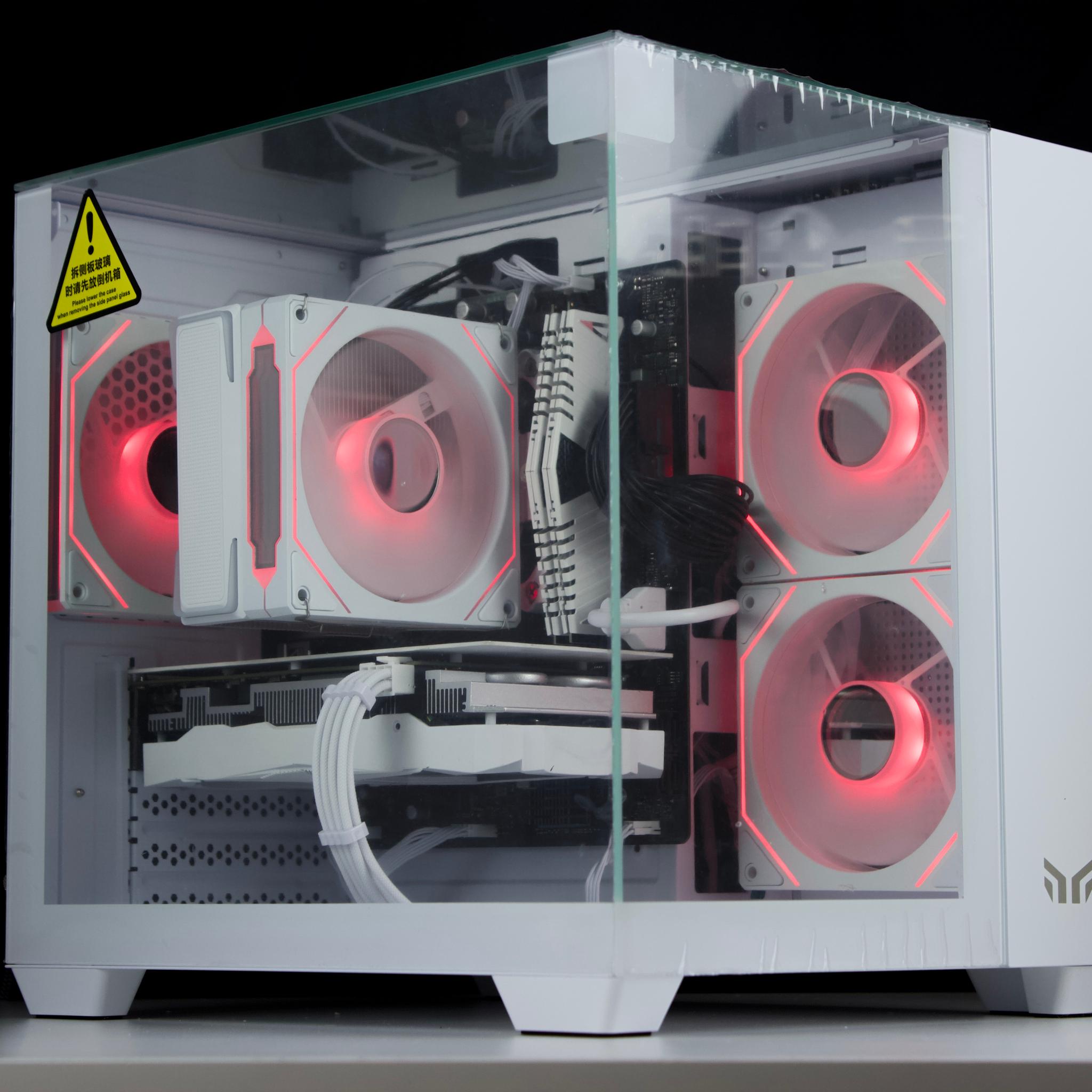 ❄️💎- Budget Whiteout PC | RTX 2060 Super, Ryzen 5 5500, 16GB White RAM, 1TB NVMe SSD ❄️💎