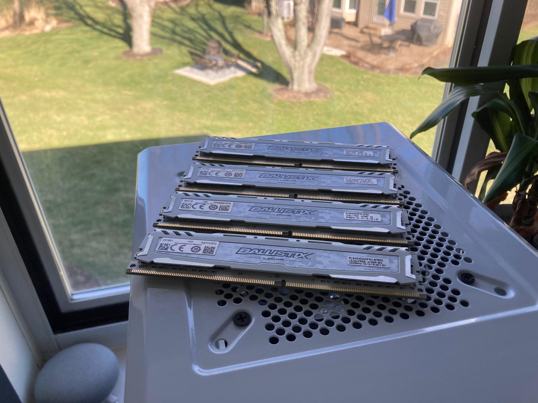 Crucial Ballistix Sport 16GB (4x4) 3200mhz CL16