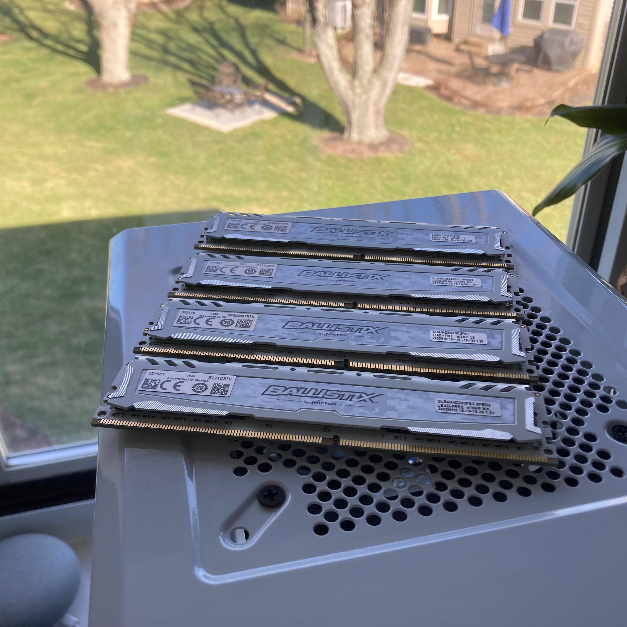 Crucial Ballistix Sport 16GB (4x4) 3200mhz CL16