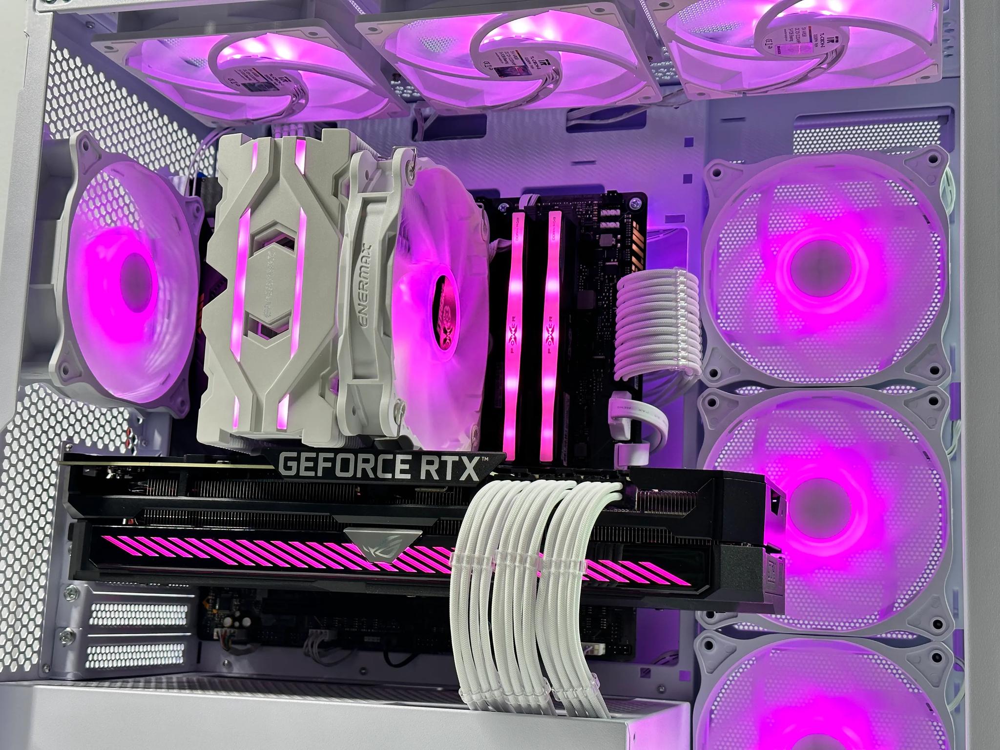 Iceberg🧊 Gaming PC❄️Nvidia RTX 3070 Ti 8GB❄️Intel 12400F 6 core❄️16GB DDR4❄️1TB NVME