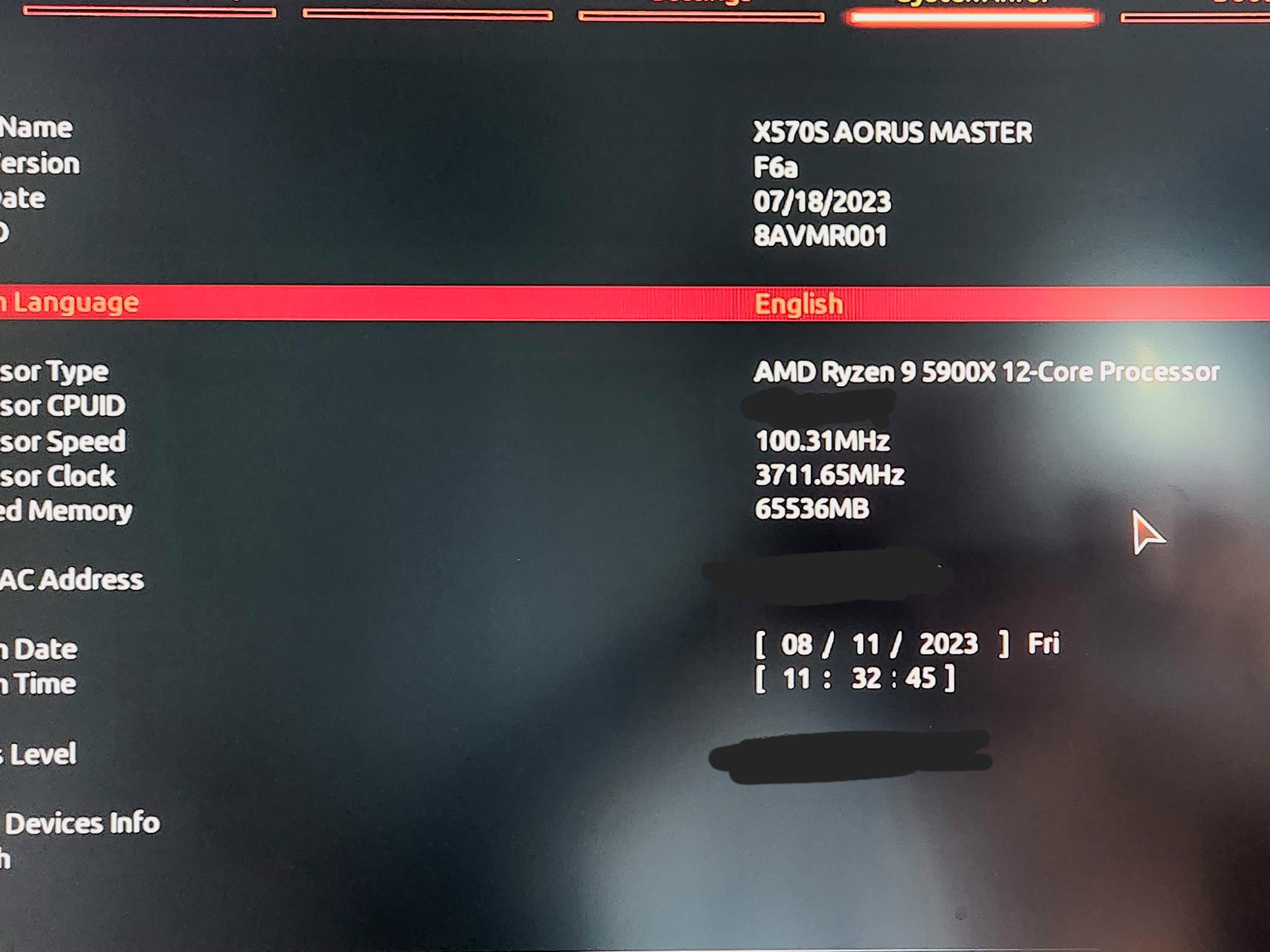 Ryzen 9 5900x w/ Aorus Master x570s and 64gb DDR4 3600mhz of RAM Combo Sale...
