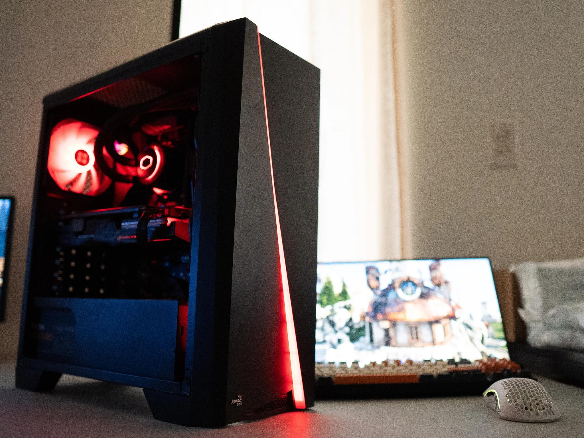 🩸⚫ | GTX 1660 Ti | RYZEN 7 2700X | 16GB DDR4 RAM | 256GB NVME SSD + 1TB HDD | Ruby Rocket 4.0