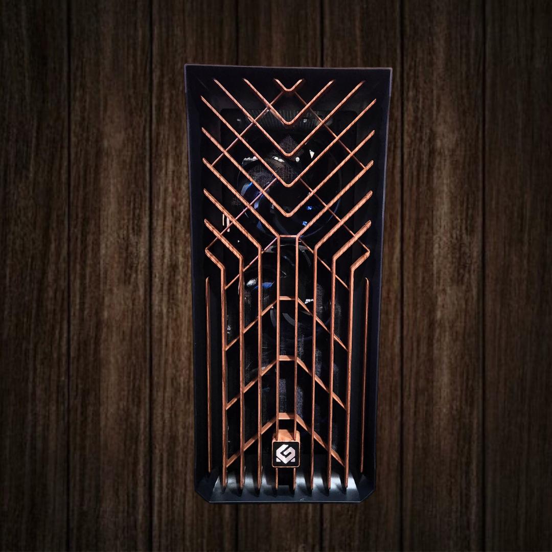 🌲Lumberjack🪵: RX 6950 XT | Ryzen 7600 | 32GB DDR5 6000Mhz RAM | 2TB SSD | 5 Fans | Black Wood PC
