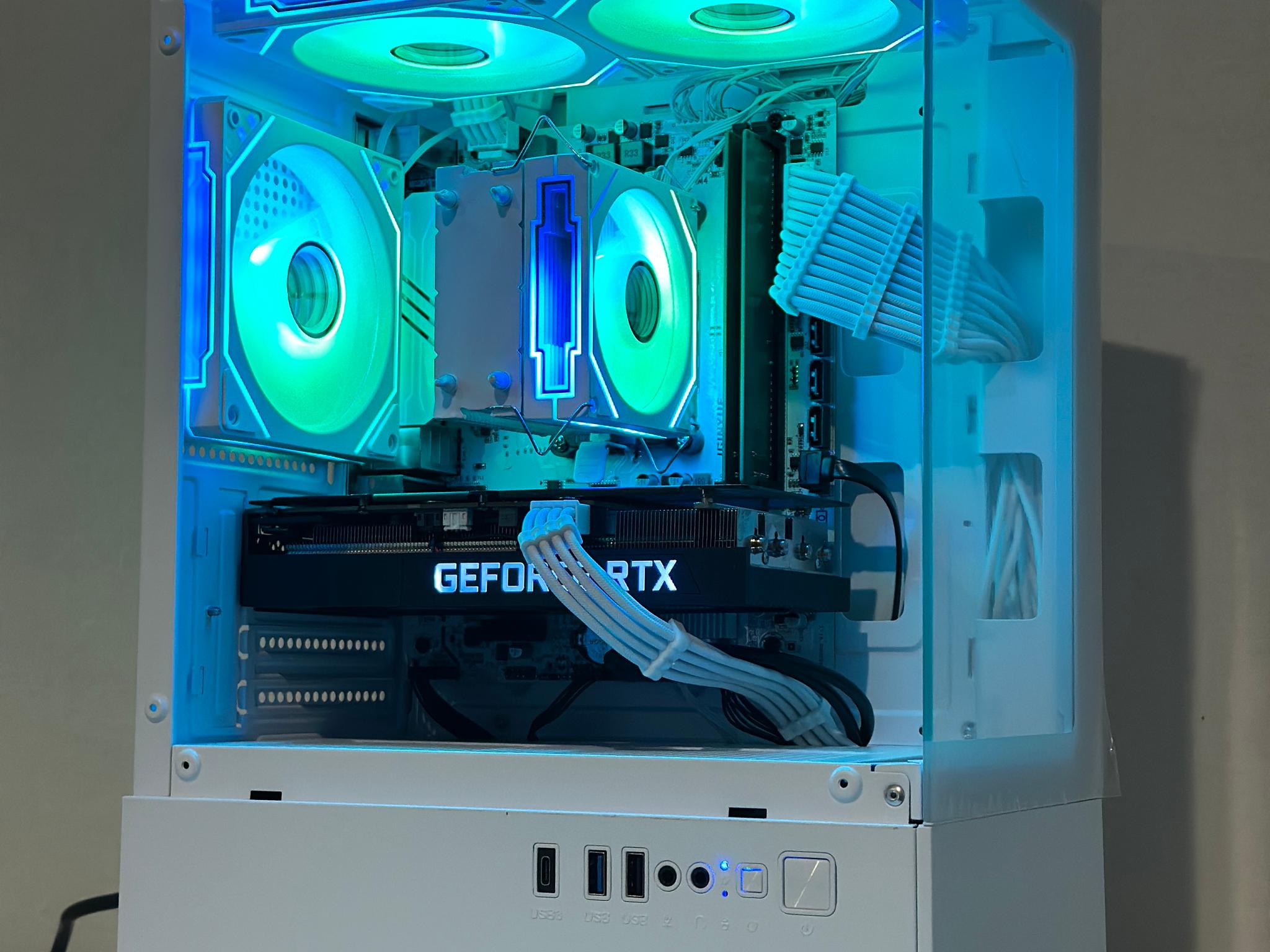 1080p Killer | RTX 3060ti | Ryzen 5 3500x | 16GB DDR4 | 1.26TB | Win 11 | Office 2024 | FREE SHIP