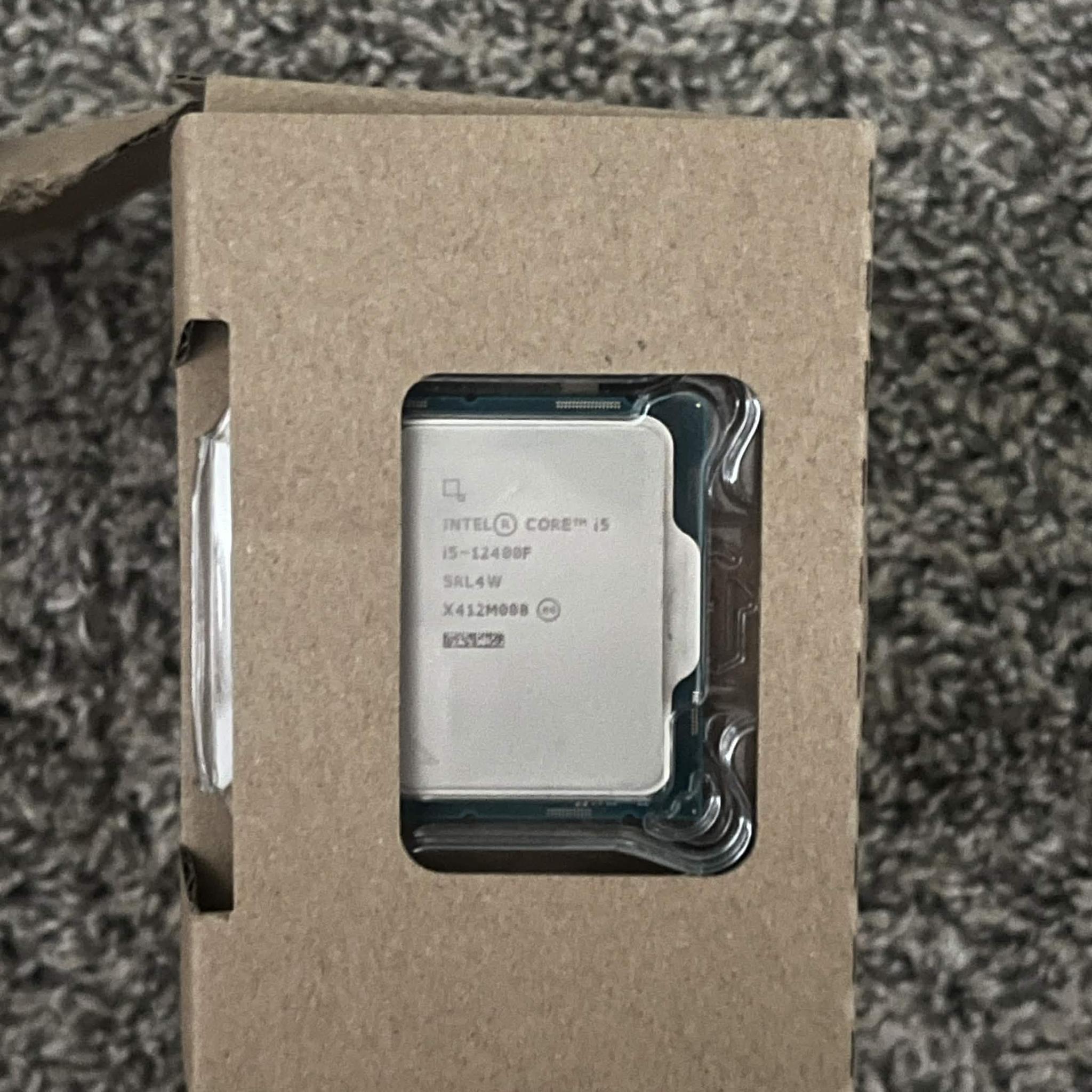 Intel Core i5-12400F 2.5GHz 6-Core 12-Thread LGA1700 CPU w/ Cooler & Box