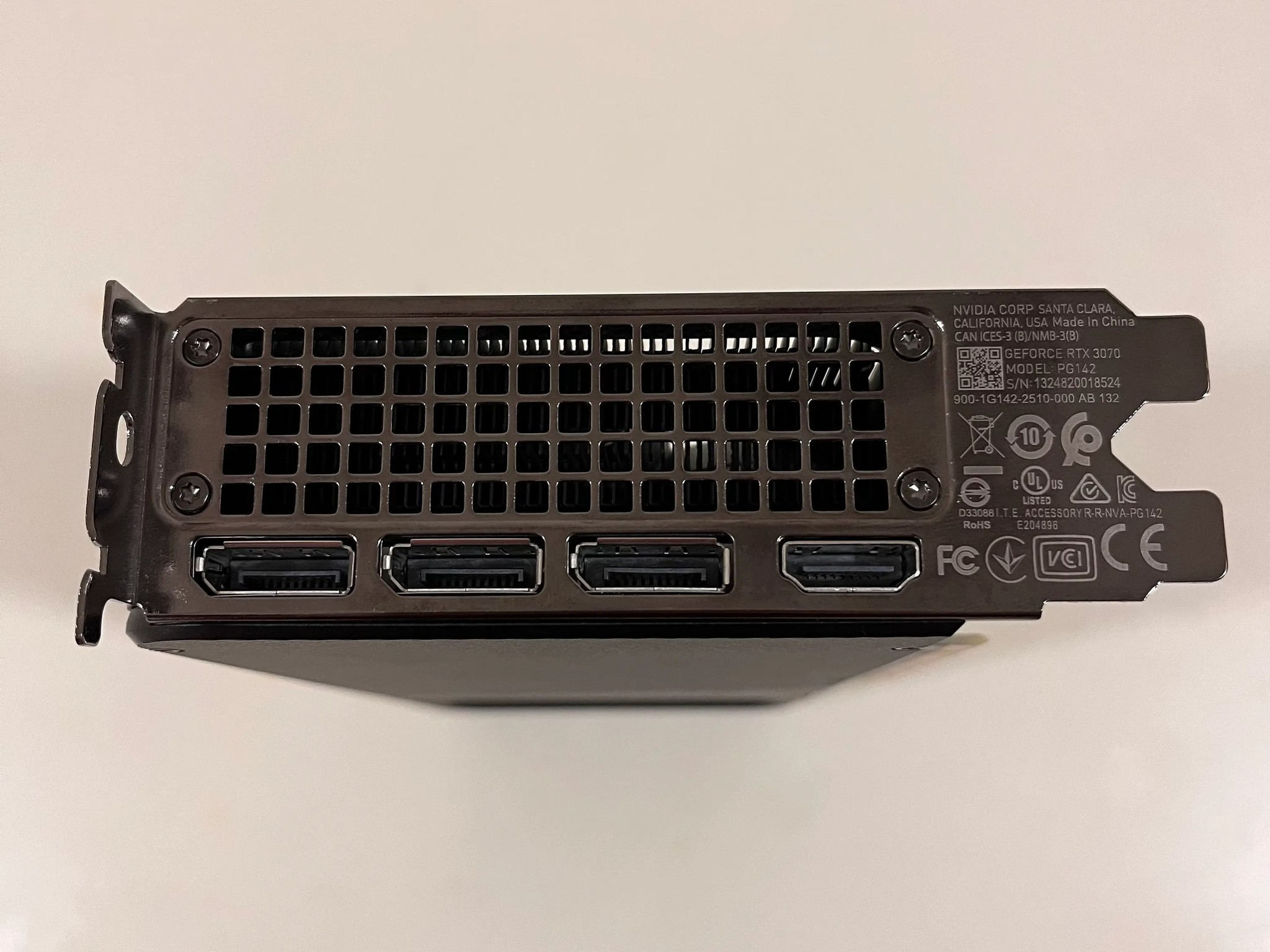 3070 Founders Edition No OG Box