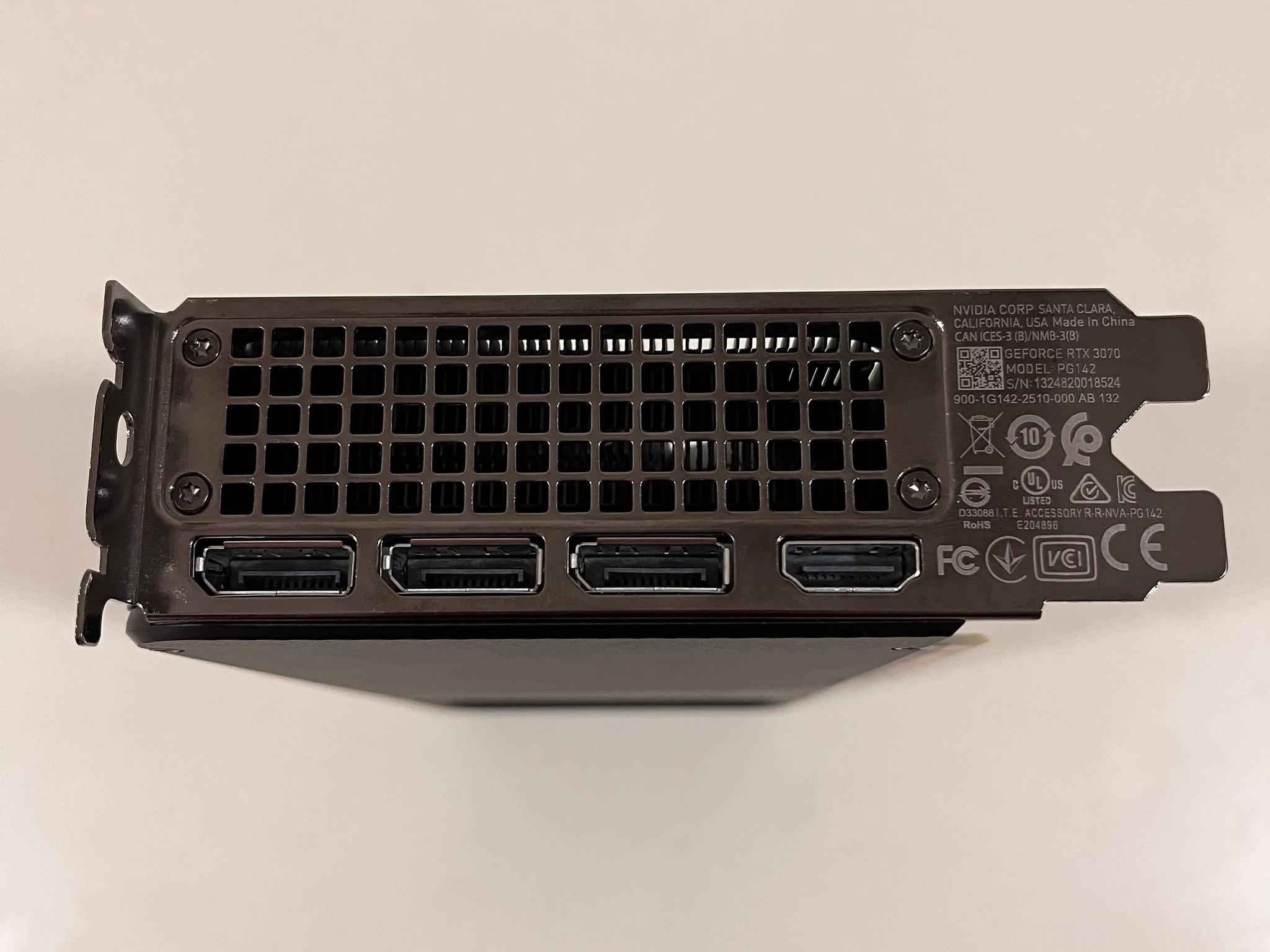 3070 Founders Edition No OG Box