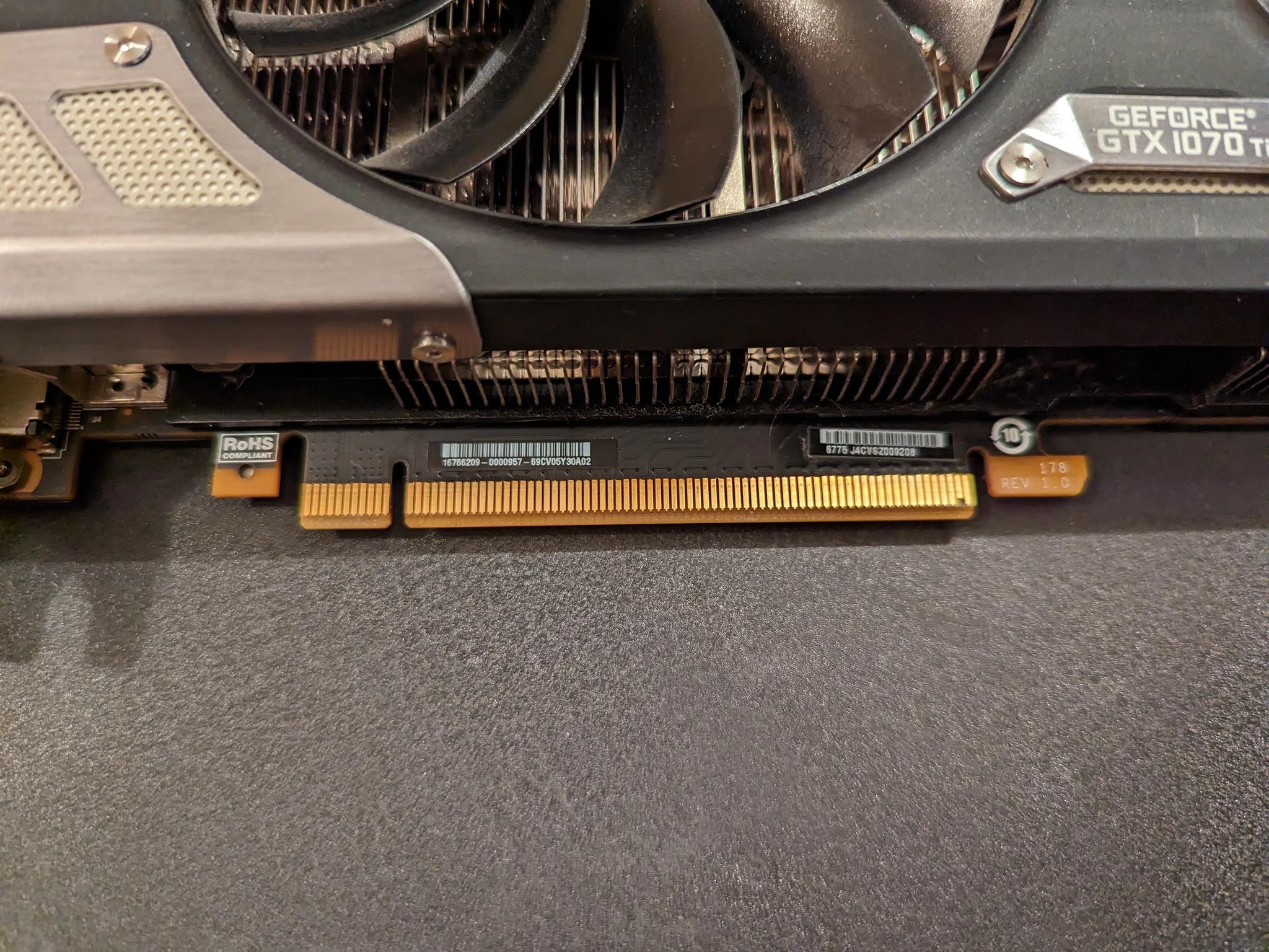 EVGA GeForce GTX 1070 Ti 8 GB FTW2 GAMING iCX Video Card