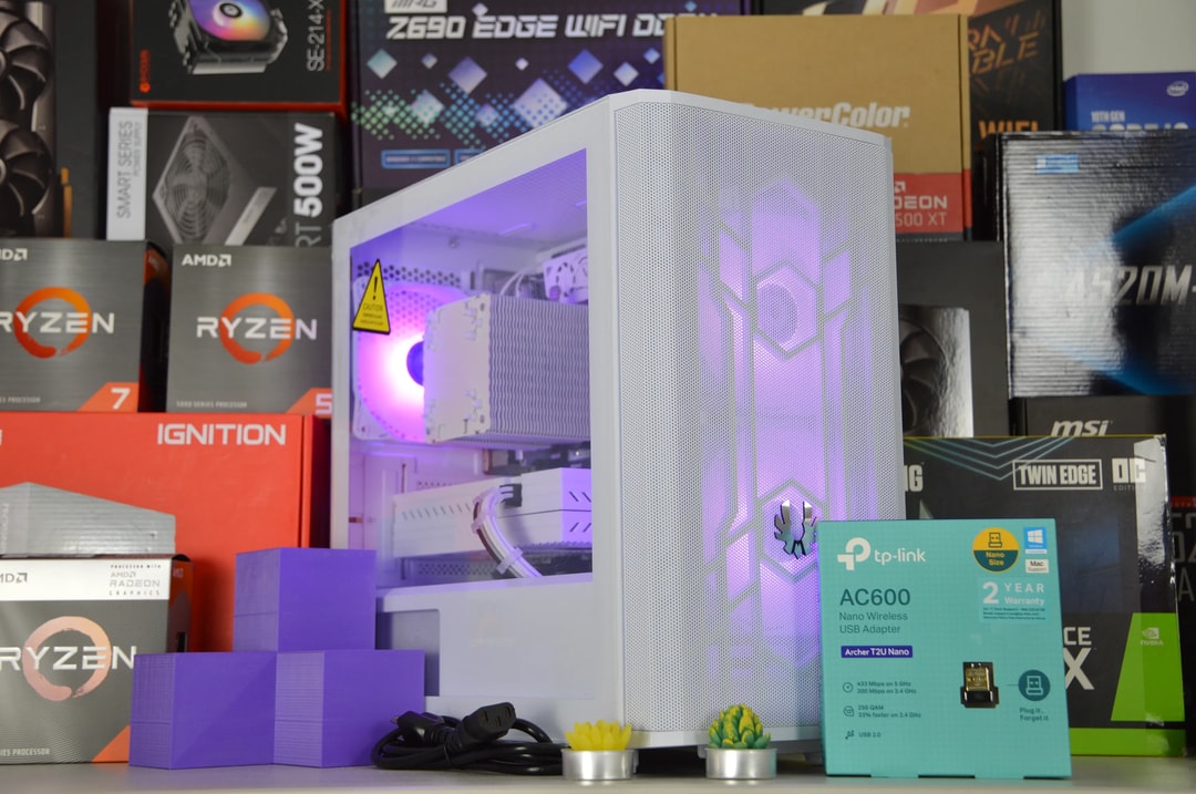 🟣❄️| RX 580 8GB | INTEL XEON E5 2670 V3 | 32GB DDR4 RAM | 1TB